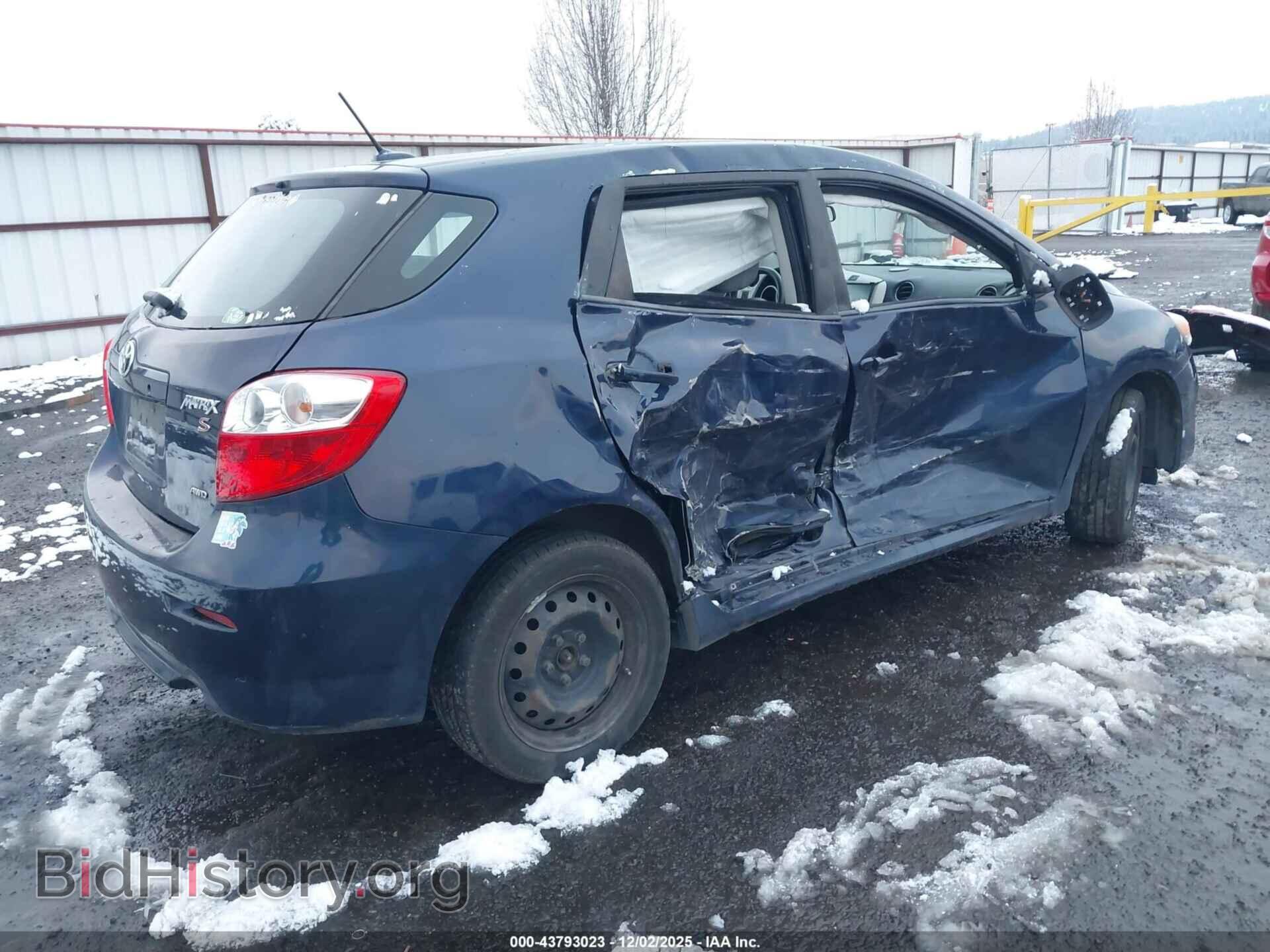 2009 TOYOTA MATRIX - VIN: 2T1LE40E69C008365 - Фото 4