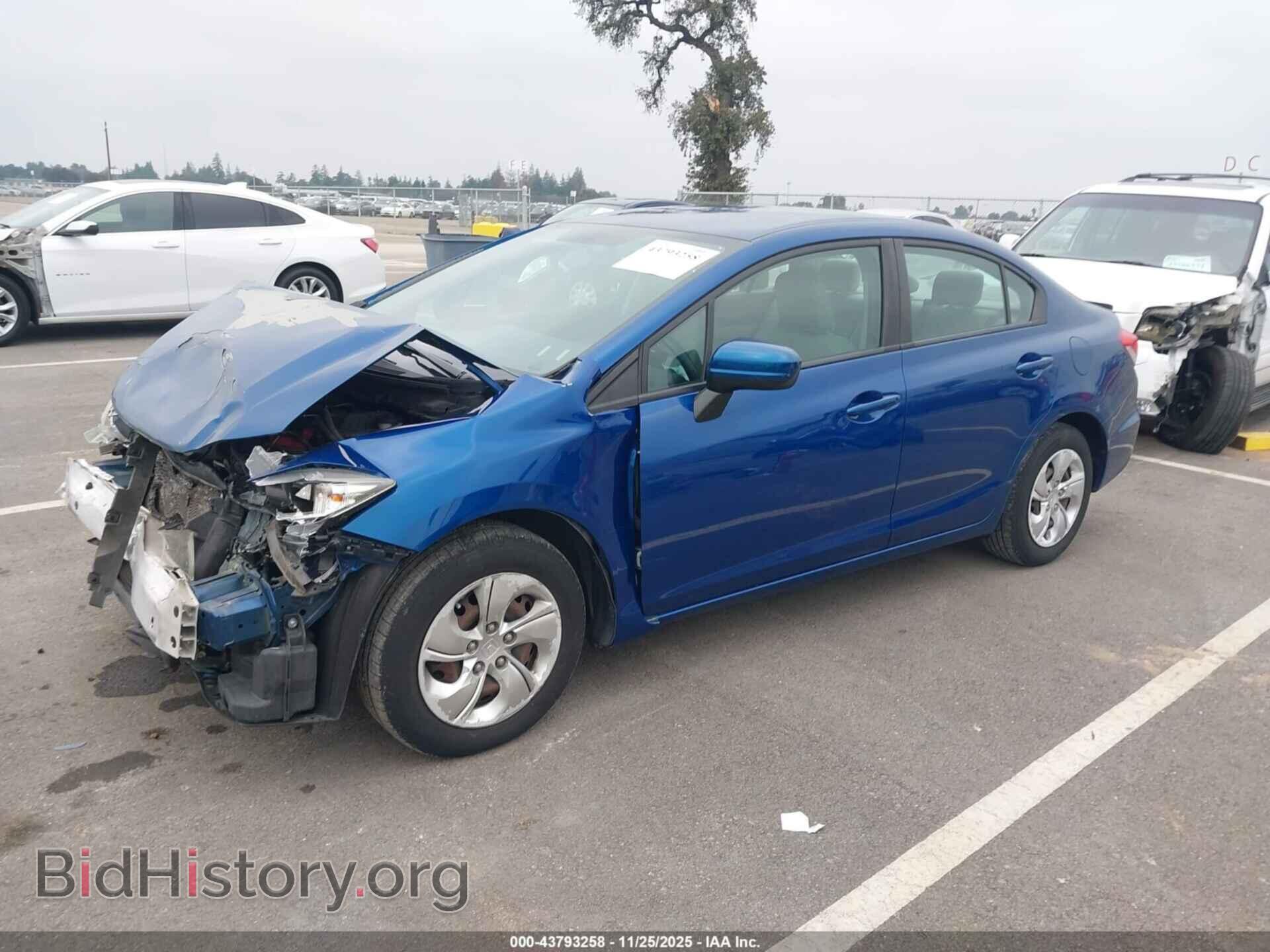 2014 HONDA CIVIC - VIN: 19XFB2F56EE214055 - Фото 2