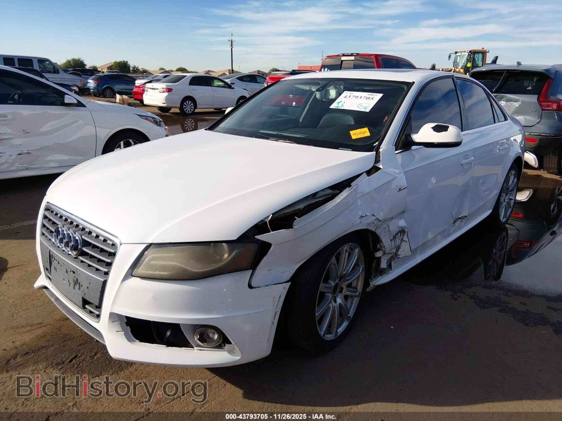 2012 AUDI A4 - VIN: WAUEFAFL1CA119862 - Photo 2