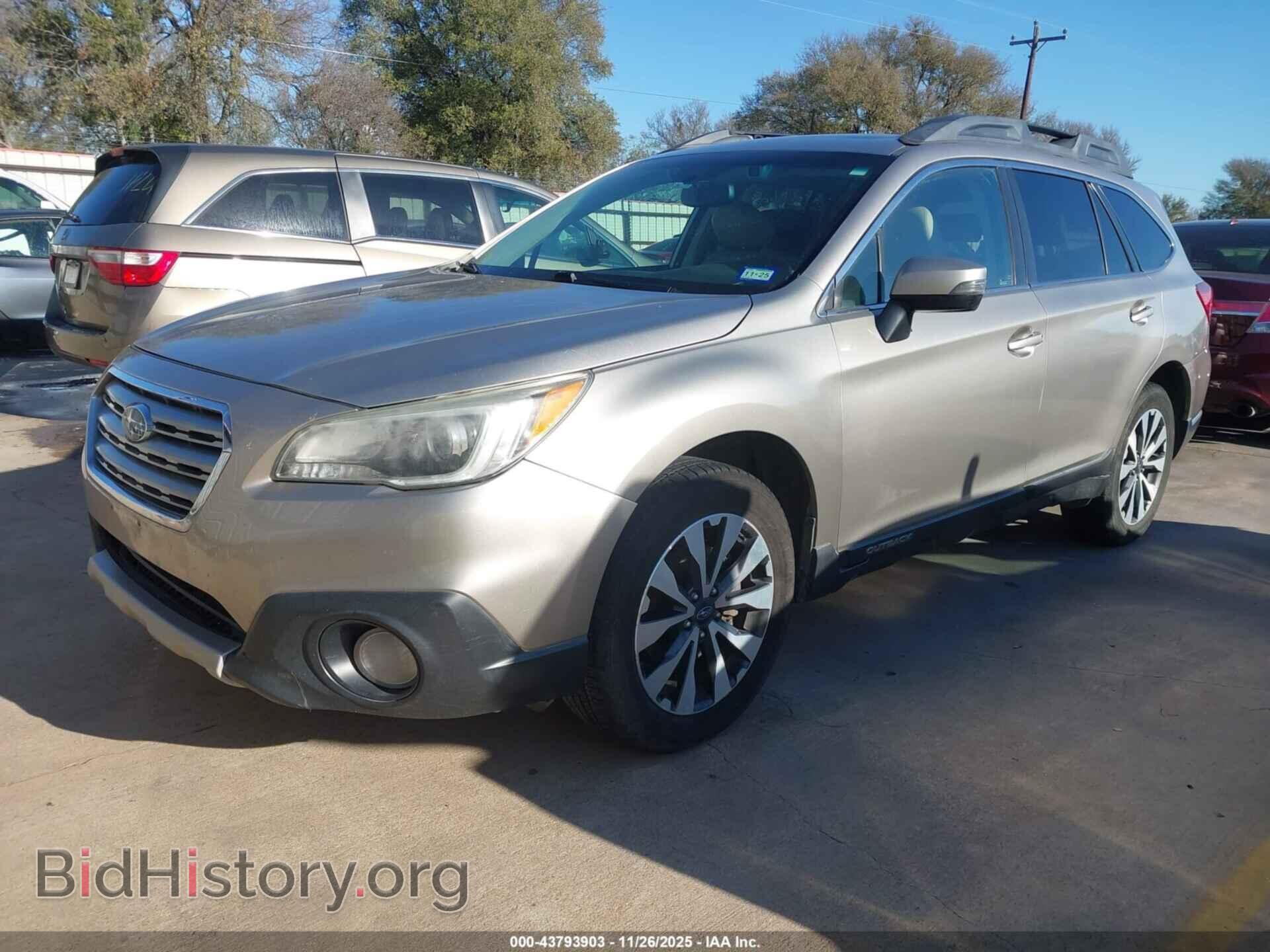 2016 SUBARU OUTBACK - VIN: 4S4BSBNC6G3242832 - Фото 2