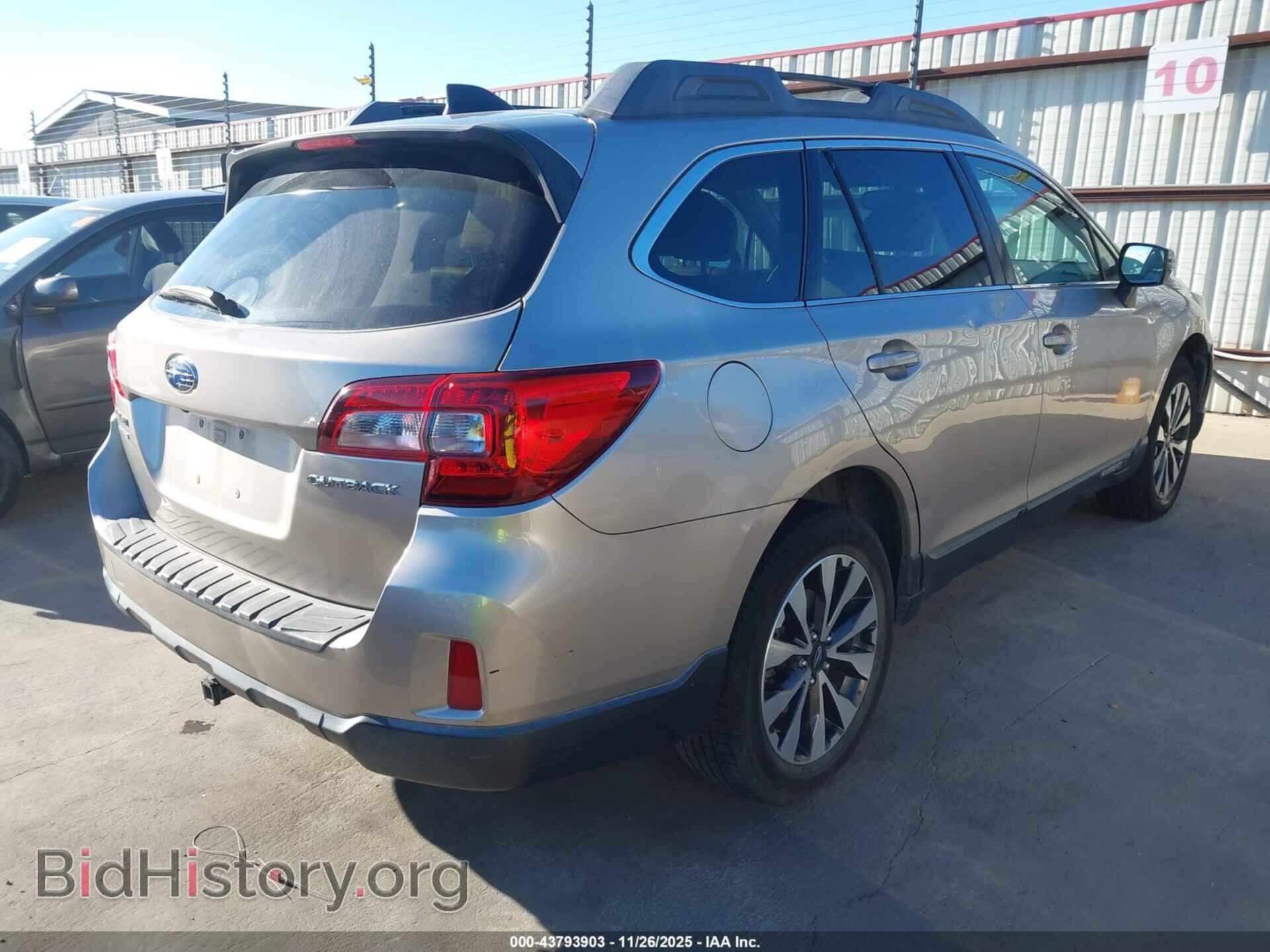 2016 SUBARU OUTBACK - VIN: 4S4BSBNC6G3242832 - Фото 4