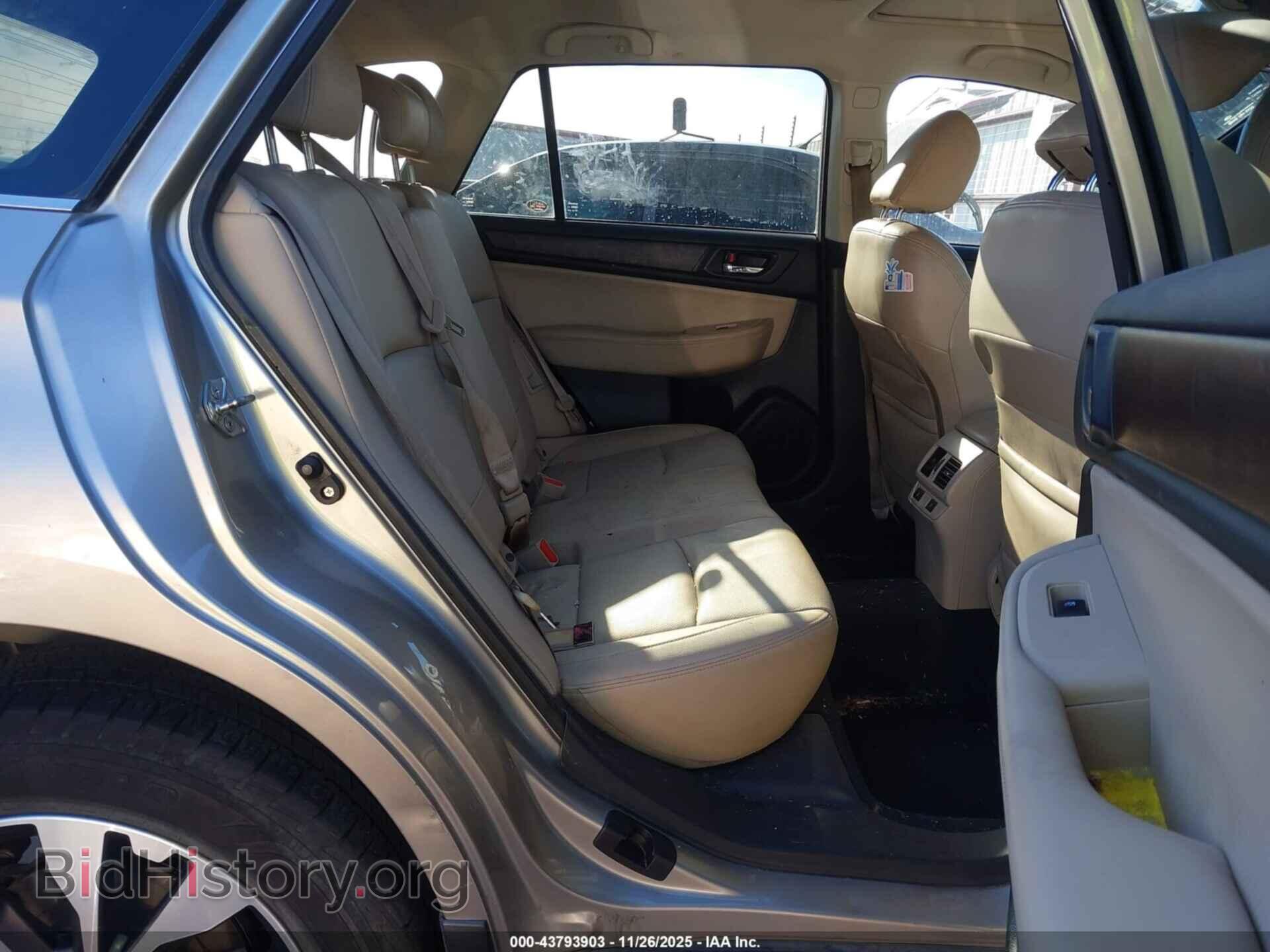2016 SUBARU OUTBACK - VIN: 4S4BSBNC6G3242832 - Фото 8