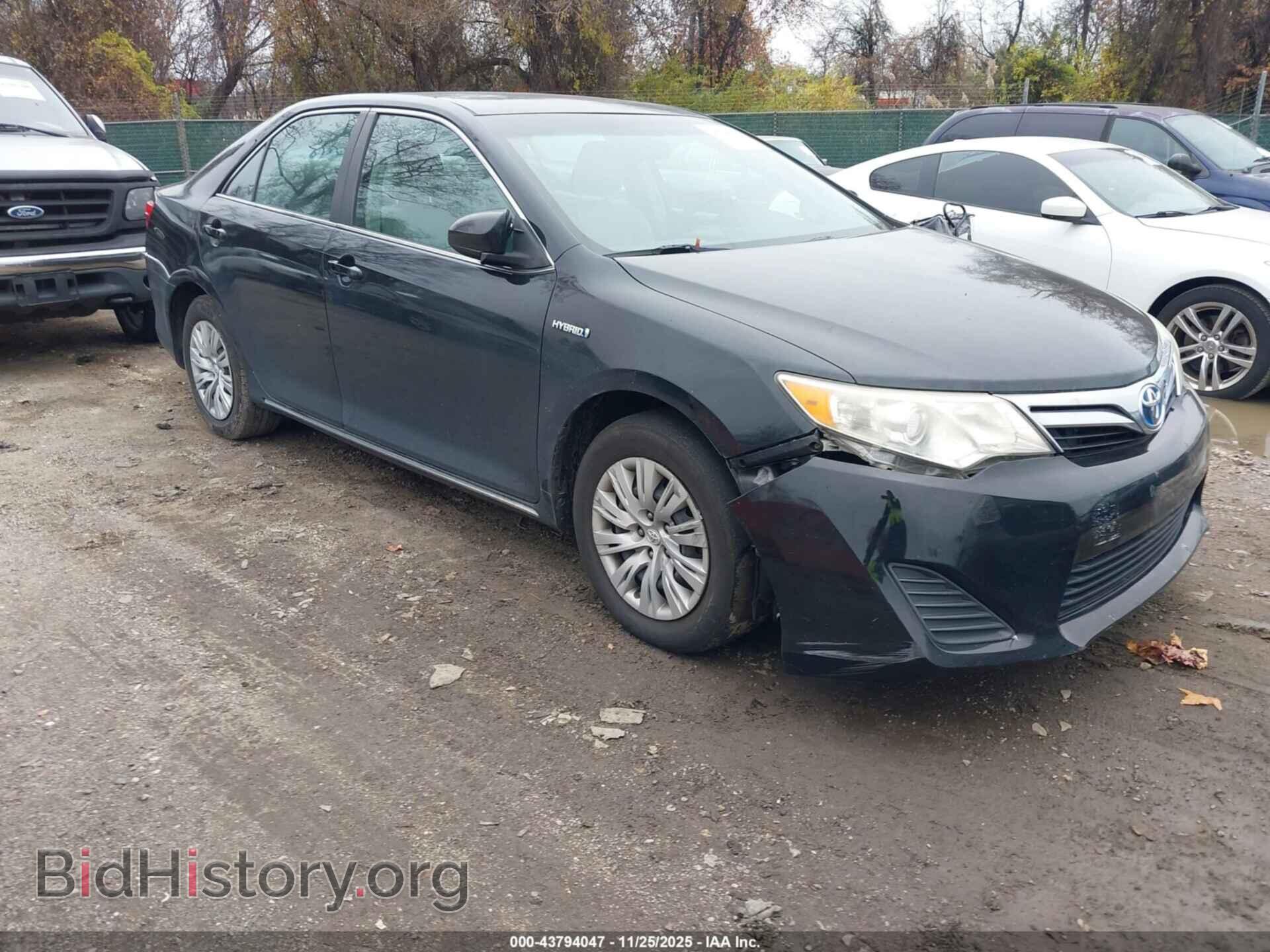Фотография 4T1BD1FK6CU055654 - TOYOTA CAMRY HYBRID 2012