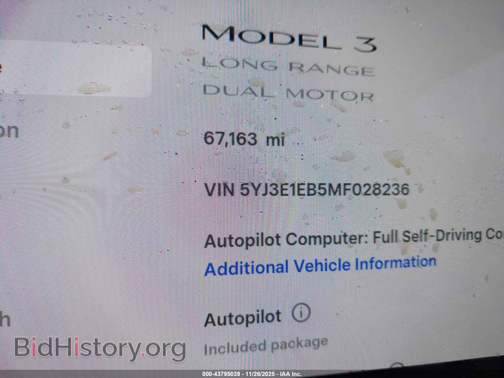 2021 TESLA MODEL 3 - VIN: 5YJ3E1EB5MF028236 - Фото 15