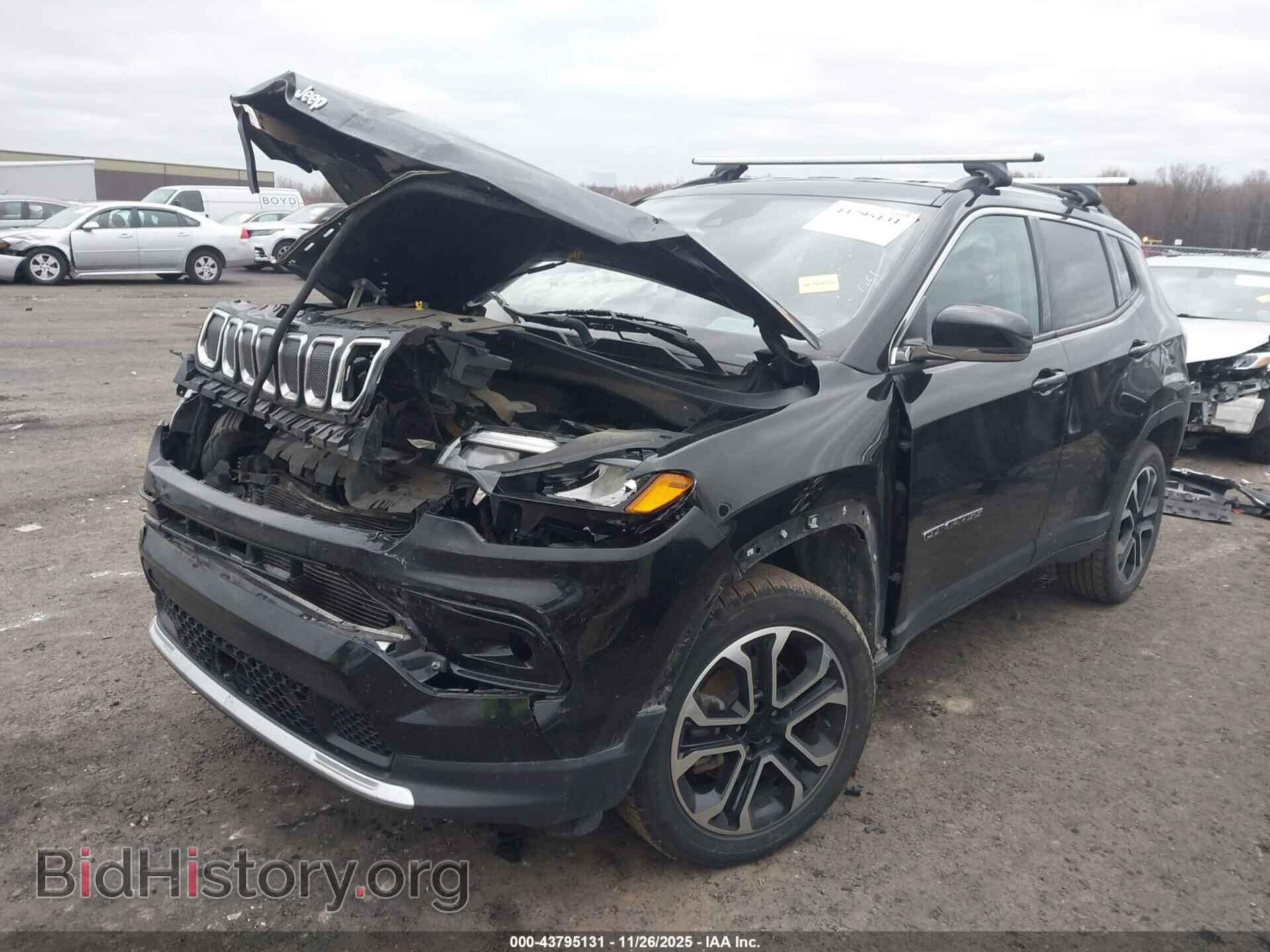 2022 JEEP COMPASS - VIN: 3C4NJDCB4NT107201 - Фото 2