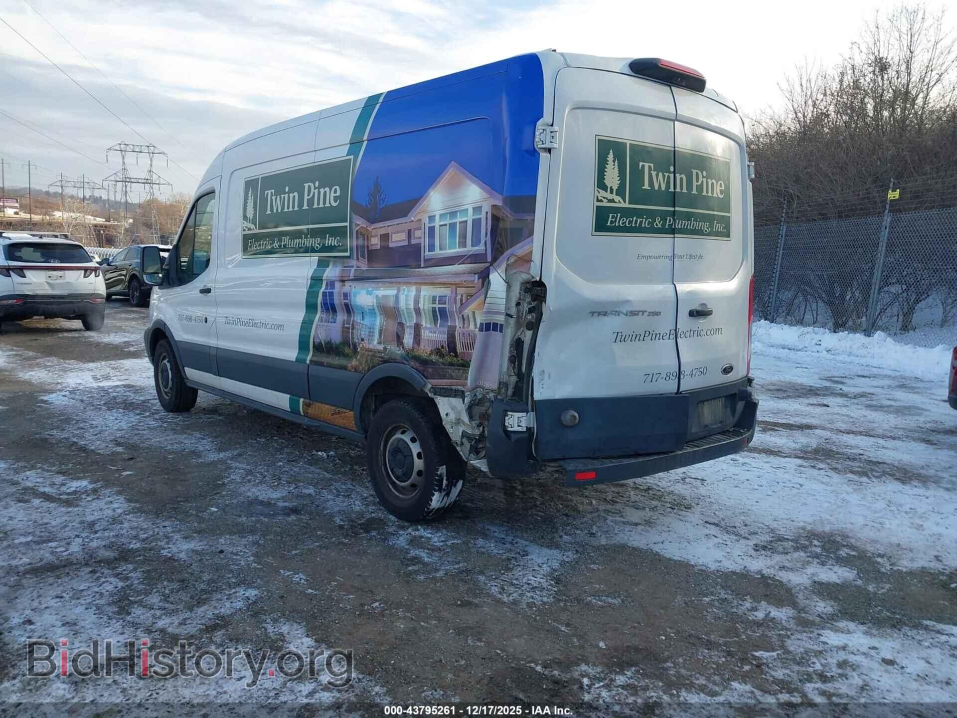 2018 FORD TRANSIT-250 - VIN: 1FTYR2CM2JKA00557 - Фото 3