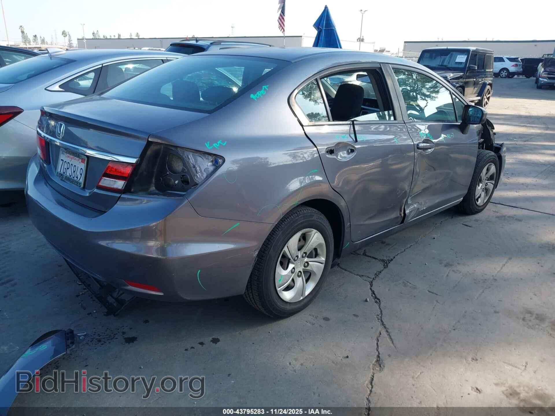 2014 HONDA CIVIC - VIN: 19XFB2F56EE264499 - Фото 4