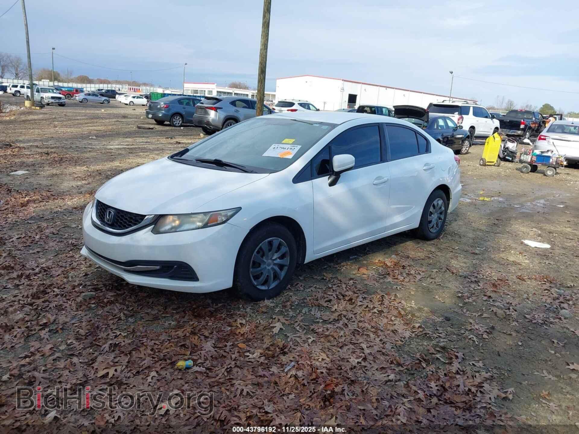 2014 HONDA CIVIC - VIN: 19XFB2F53EE078872 - Фото 2
