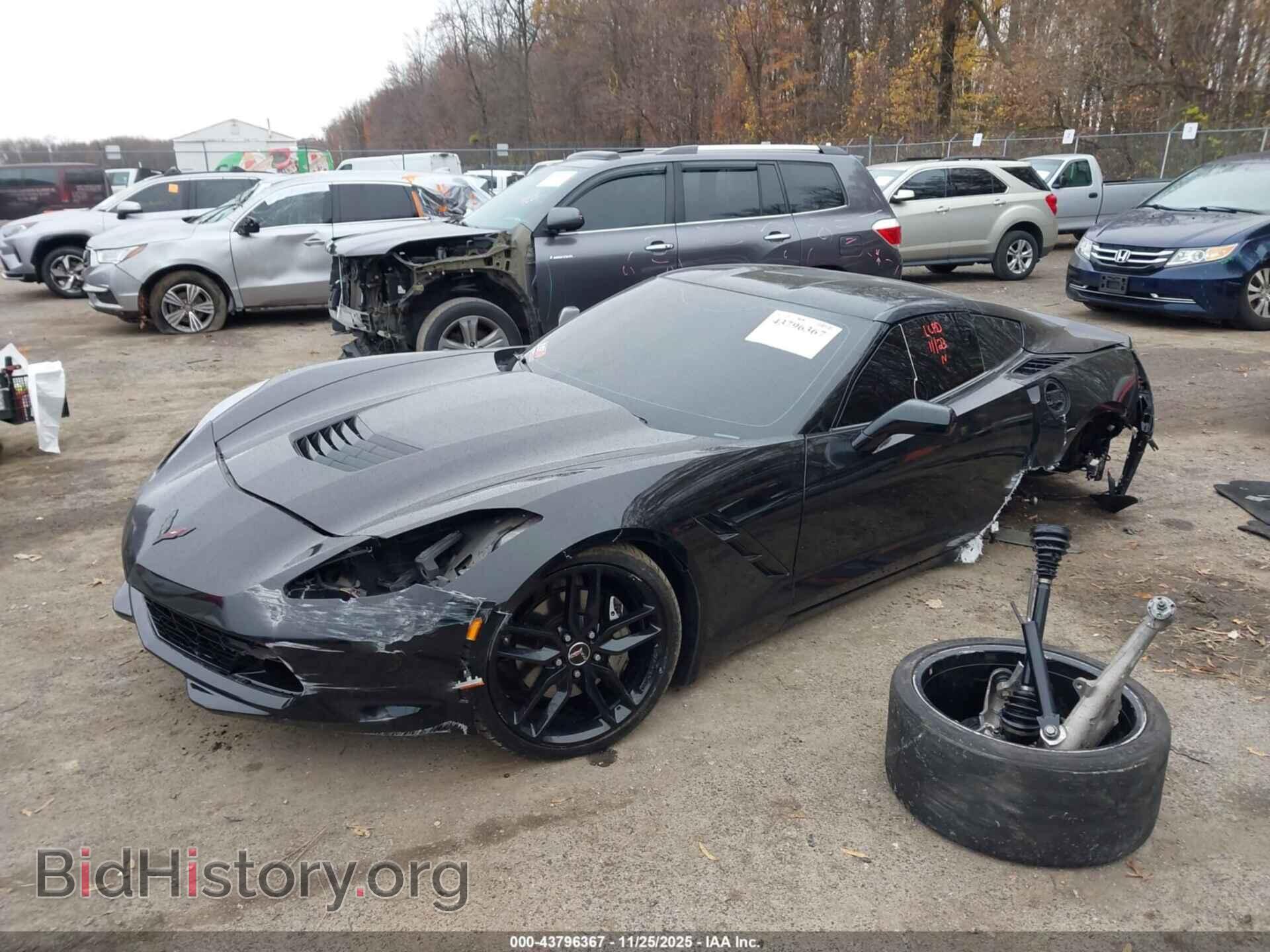 2015 CHEVROLET CORVETTE - VIN: 1G1YB2D73F5116474 - Фото 2