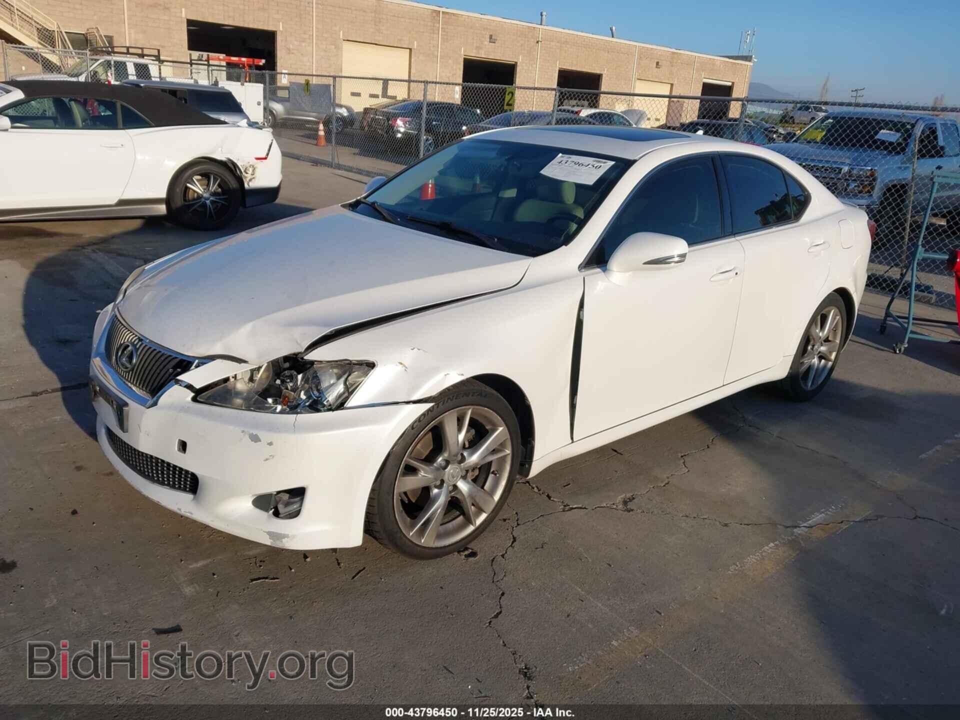 2010 LEXUS IS 250 - VIN: JTHBF5C25A2096729 - Photo 2