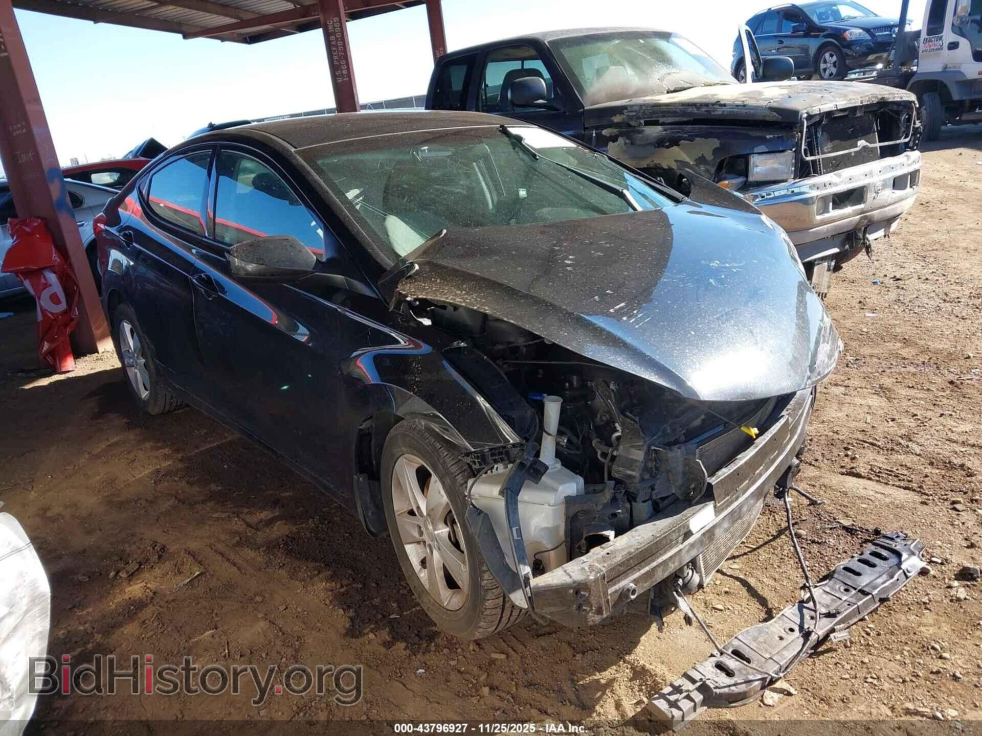 Фотография 5NPDH4AE6DH399436 - HYUNDAI ELANTRA 2013