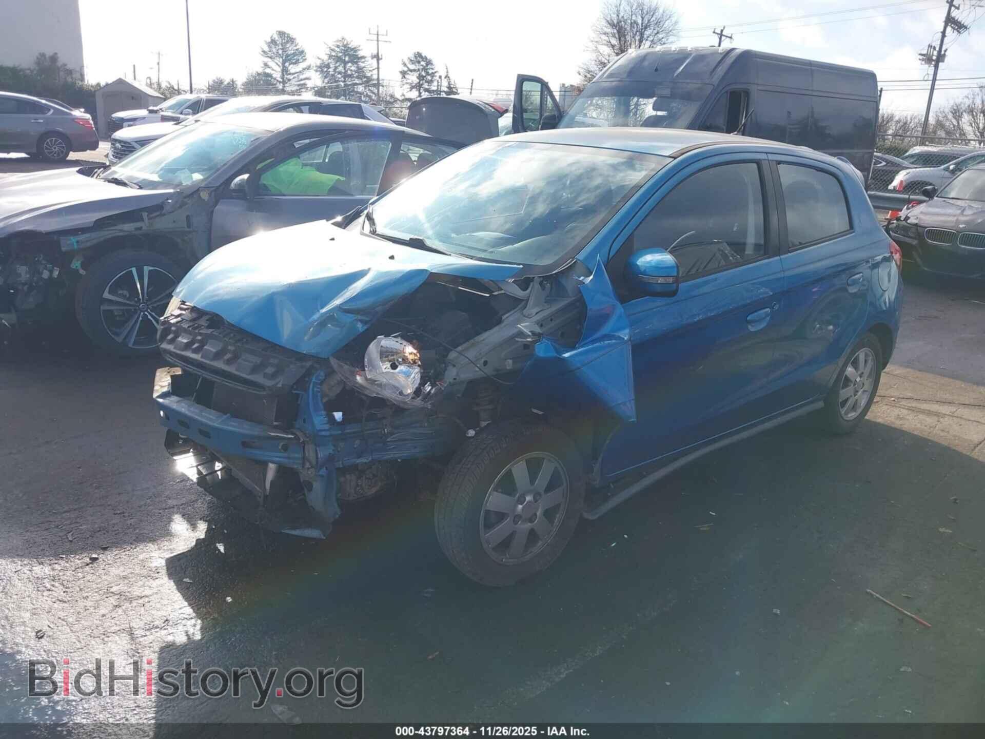 2015 MITSUBISHI MIRAGE - VIN: ML32A4HJ2FH052317 - Фото 2