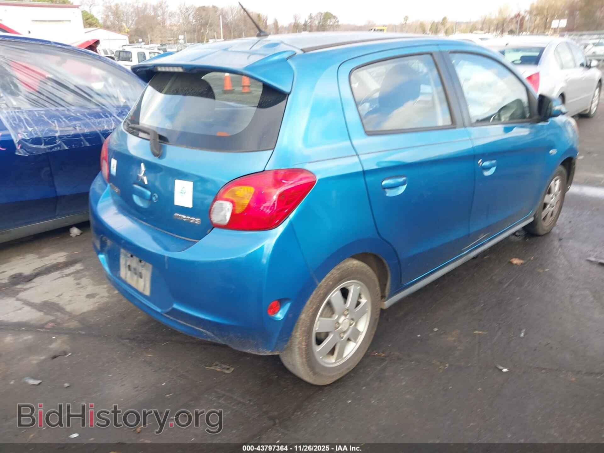 2015 MITSUBISHI MIRAGE - VIN: ML32A4HJ2FH052317 - Фото 4