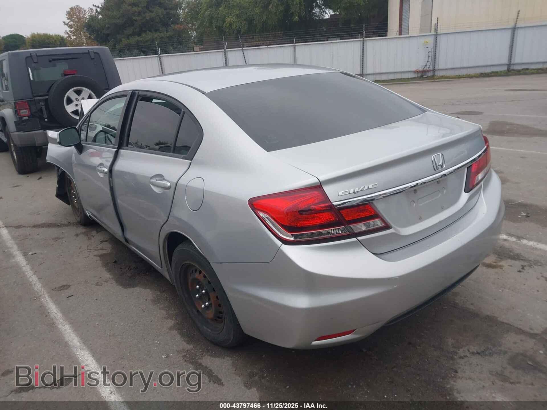 2013 HONDA CIVIC - VIN: 19XFB2F54DE243200 - Фото 3