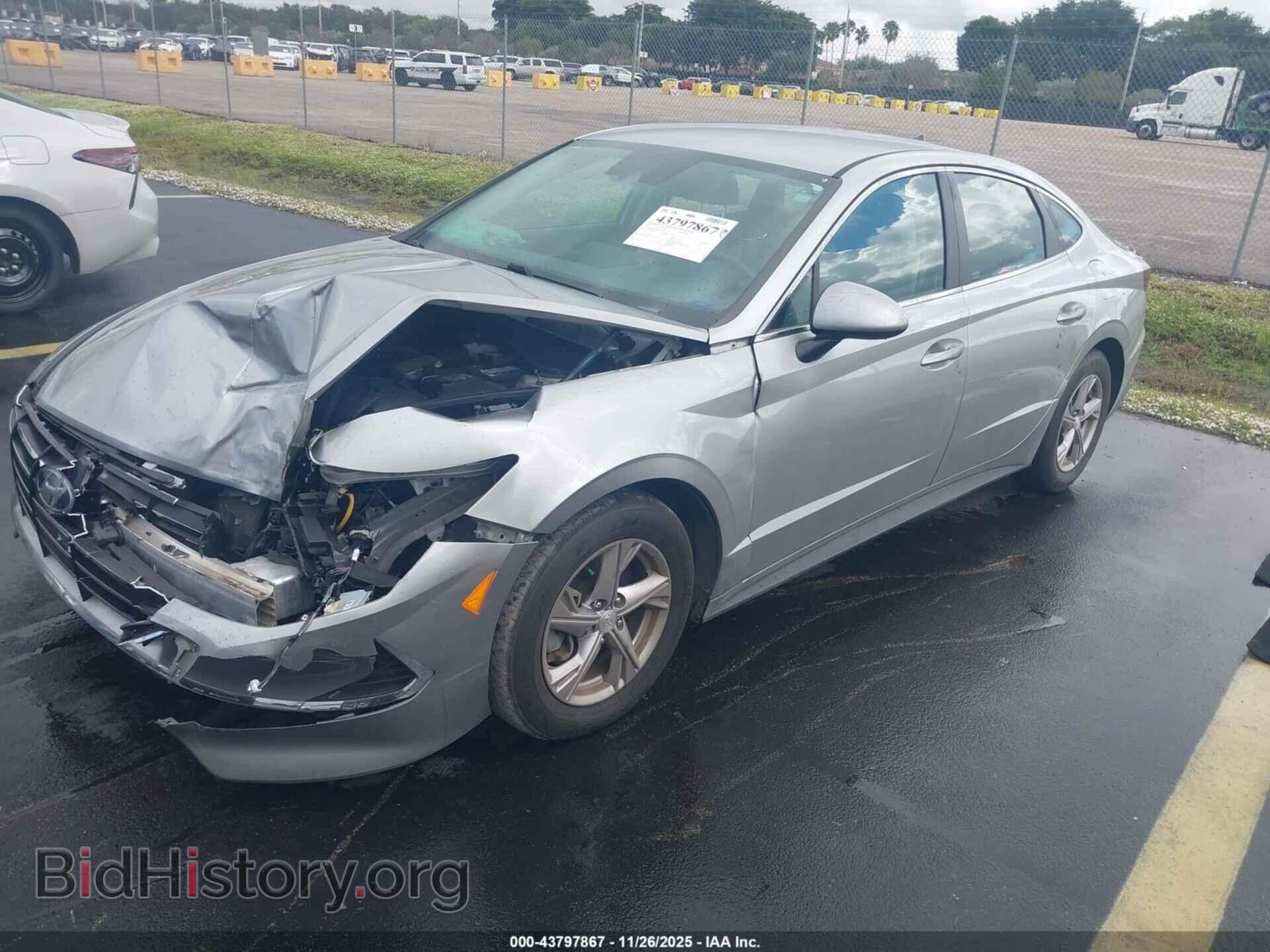 2021 HYUNDAI SONATA - VIN: 5NPEG4JA9MH093397 - Фото 2
