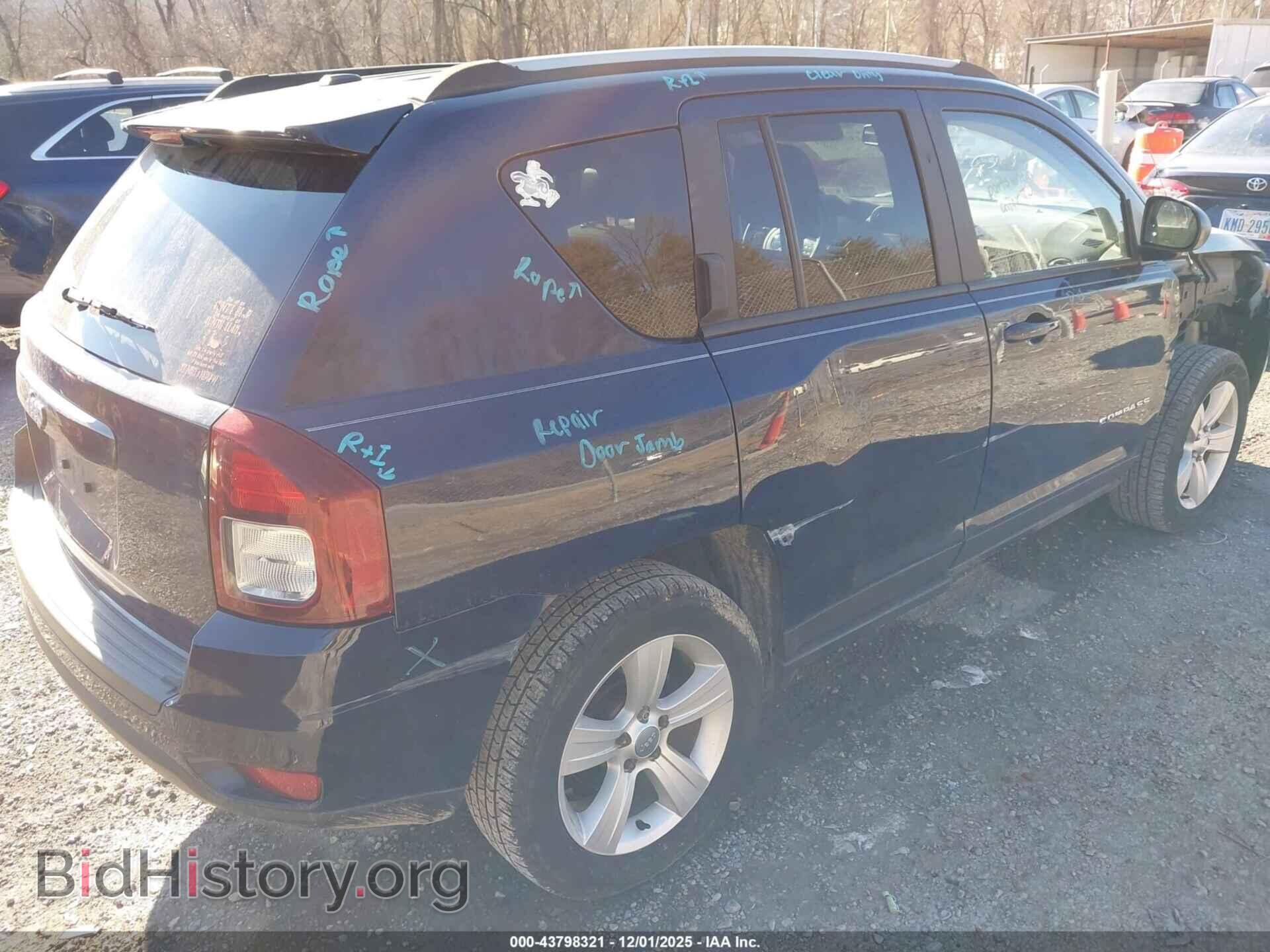 2017 JEEP COMPASS - VIN: 1C4NJDBB8HD142917 - Фото 4