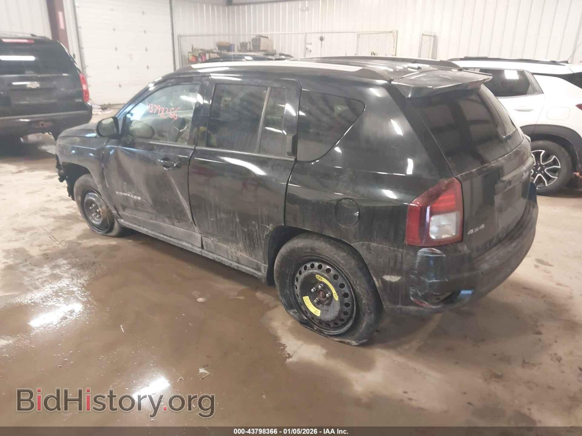2016 JEEP COMPASS - VIN: 1C4NJDEB1GD789542 - Фото 3