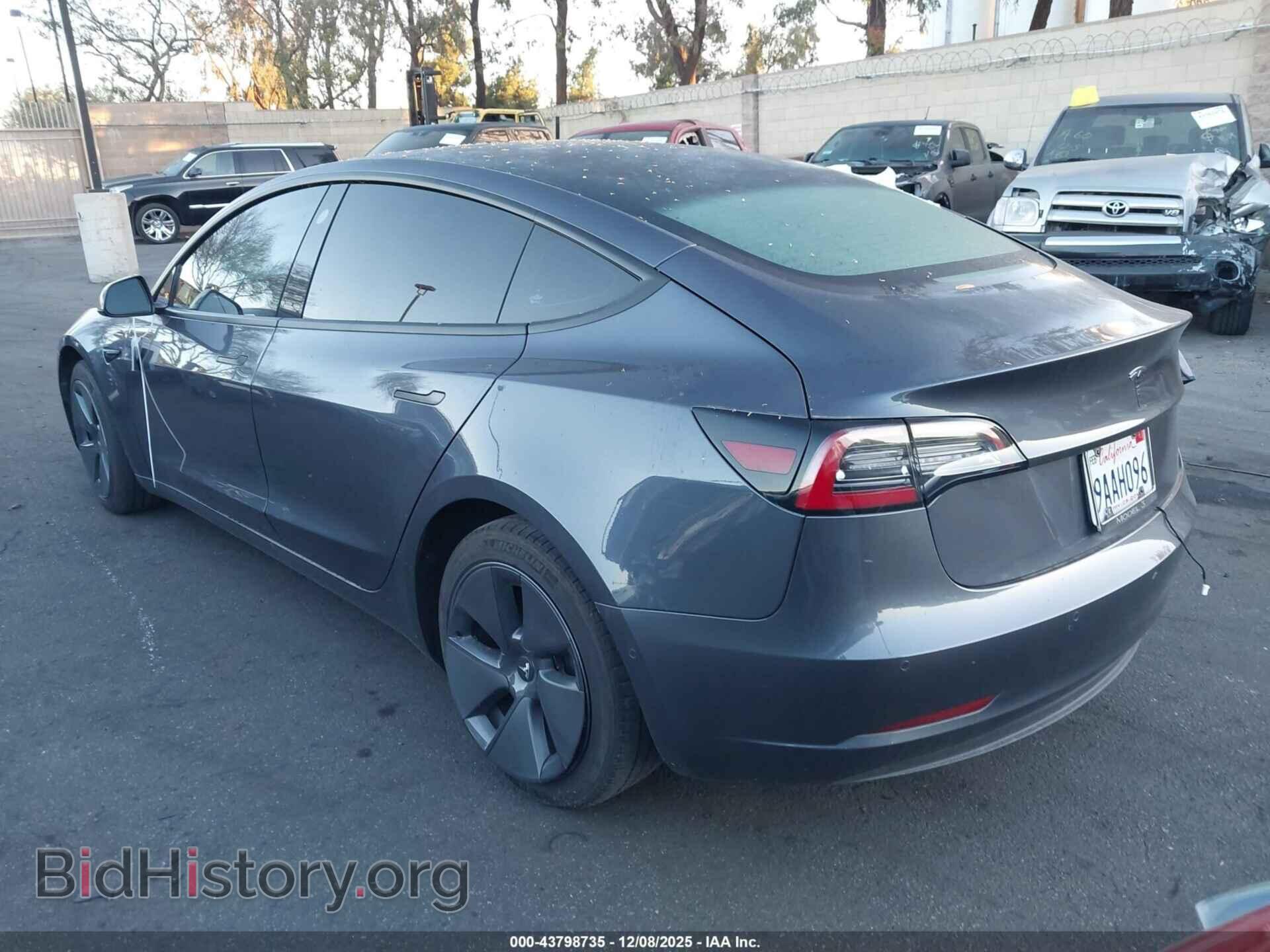 2022 TESLA MODEL 3 - VIN: 5YJ3E1EA6NF172015 - Фото 3