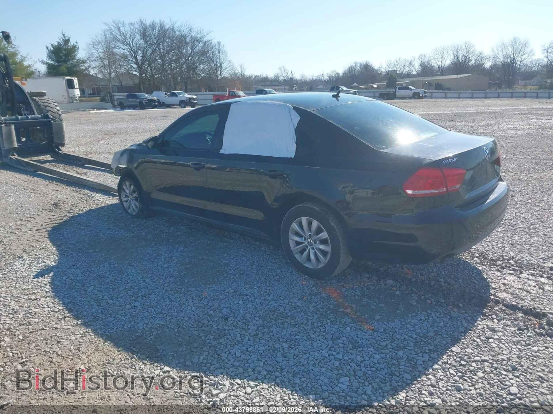 2012 VOLKSWAGEN PASSAT - VIN: 1VWAP7A37CC072685 - Фото 3