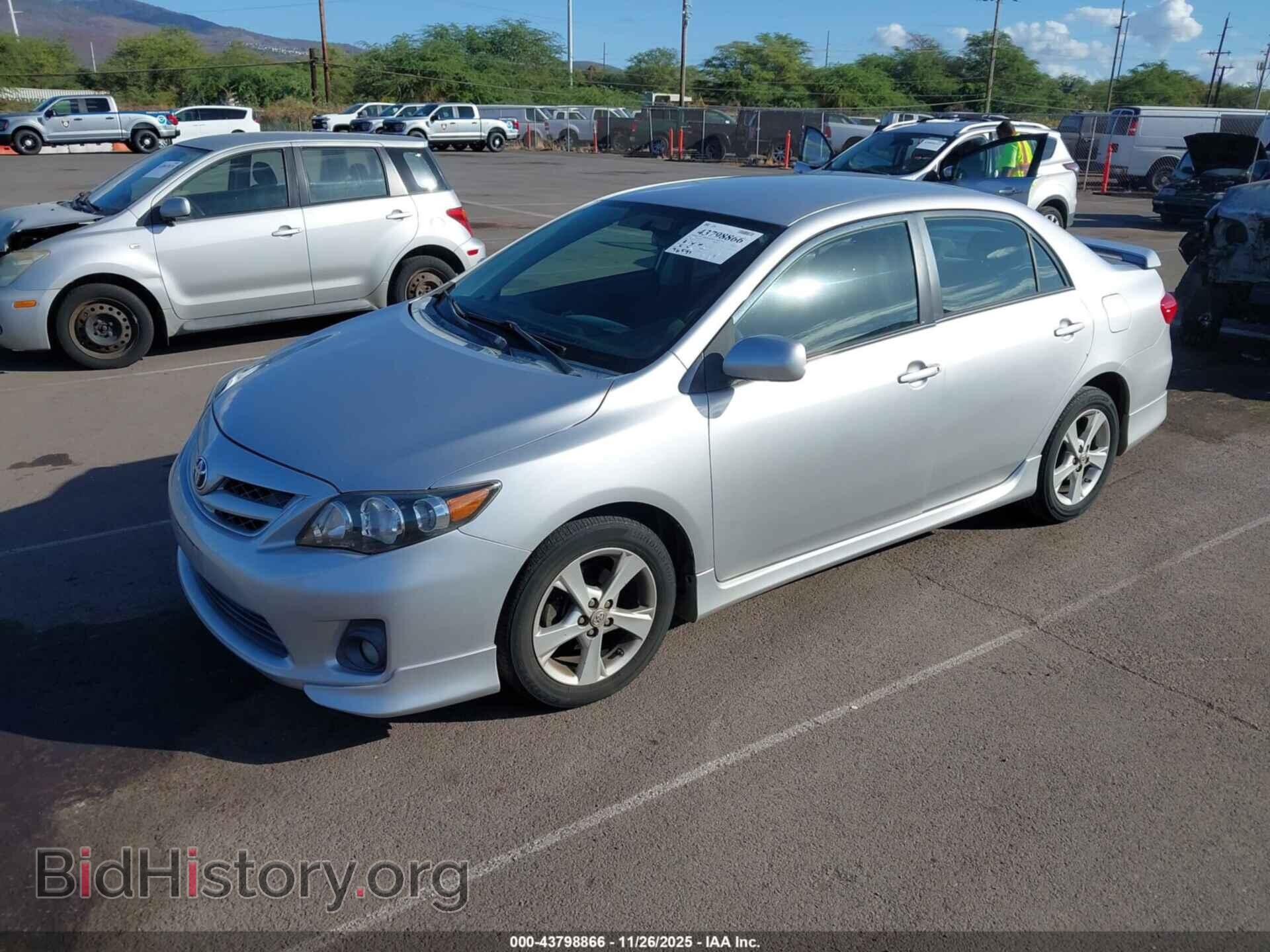 2011 TOYOTA COROLLA - VIN: 2T1BU4EE3BC643072 - Фото 2