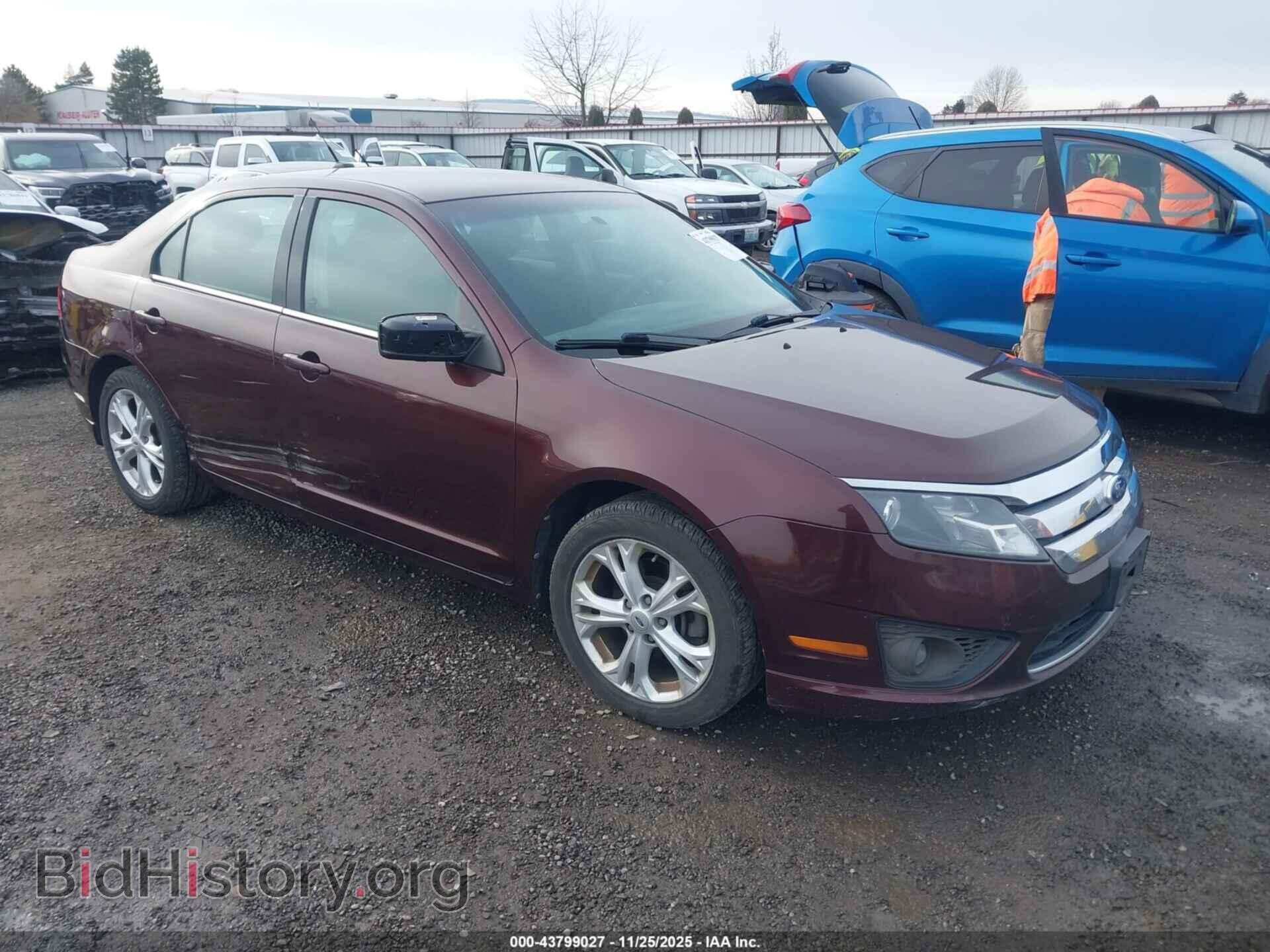 Фотография 3FAHP0HA2CR177252 - FORD FUSION 2012