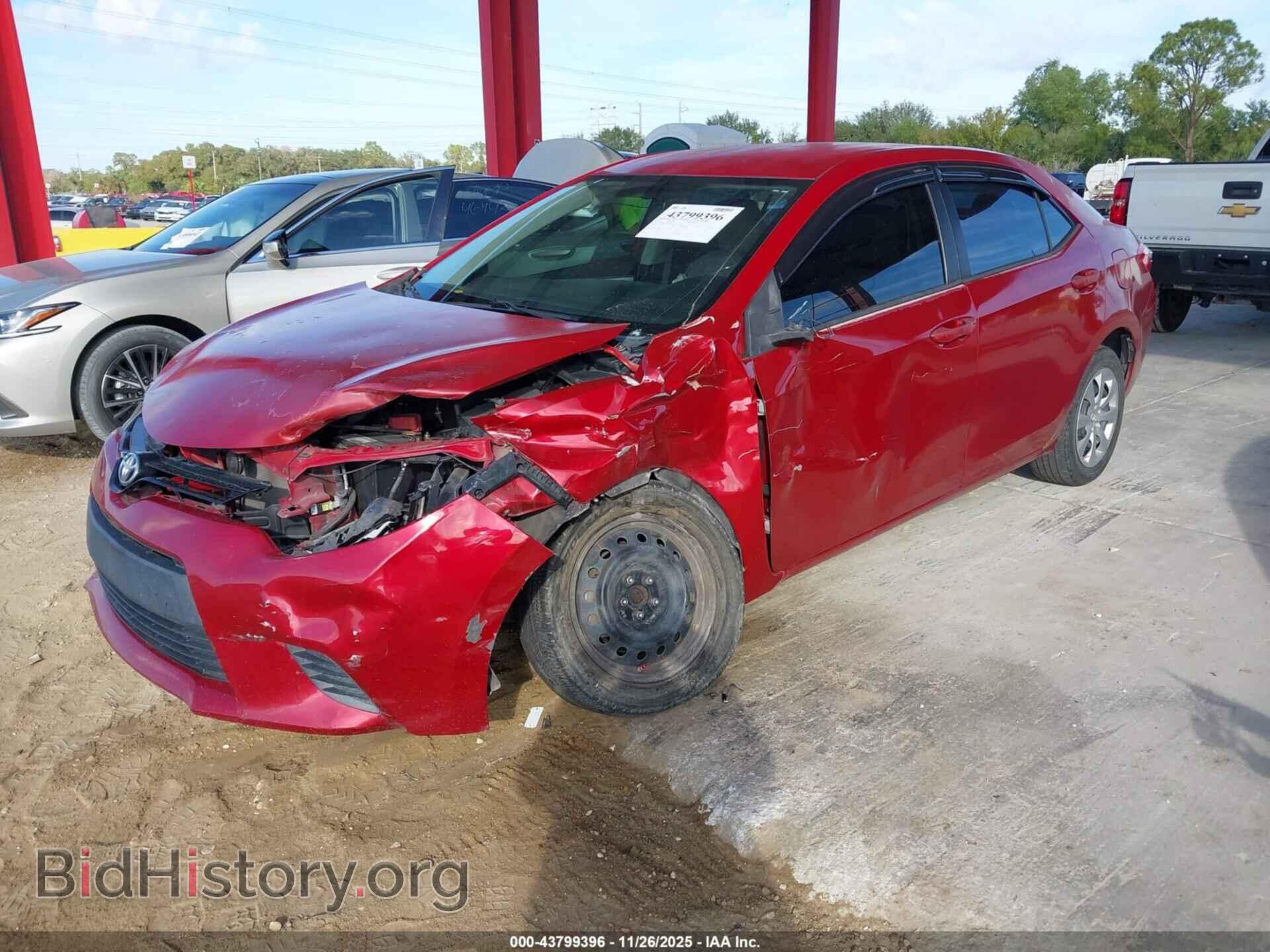 2014 TOYOTA COROLLA - VIN: 2T1BURHE2EC060117 - Фото 2