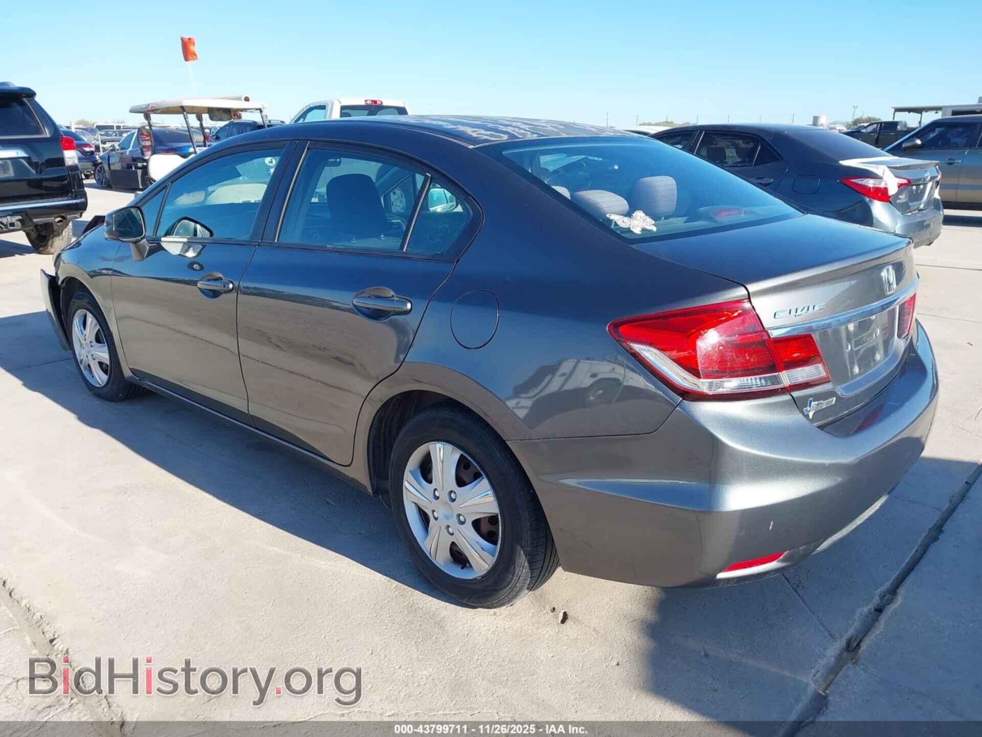 2013 HONDA CIVIC - VIN: 2HGFB2F52DH584584 - Фото 3