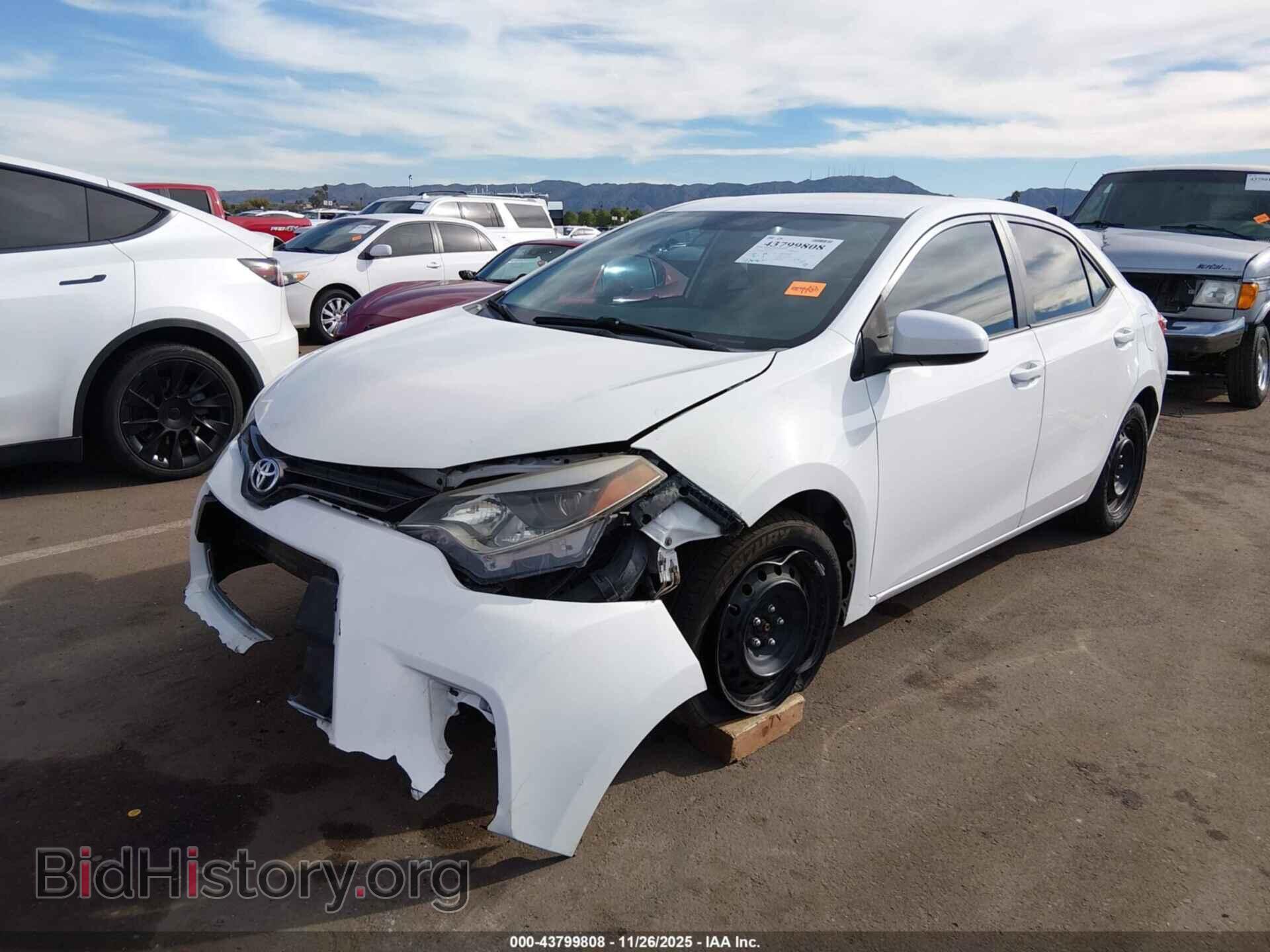 2015 TOYOTA COROLLA - VIN: 5YFBURHE9FP307537 - Фото 2
