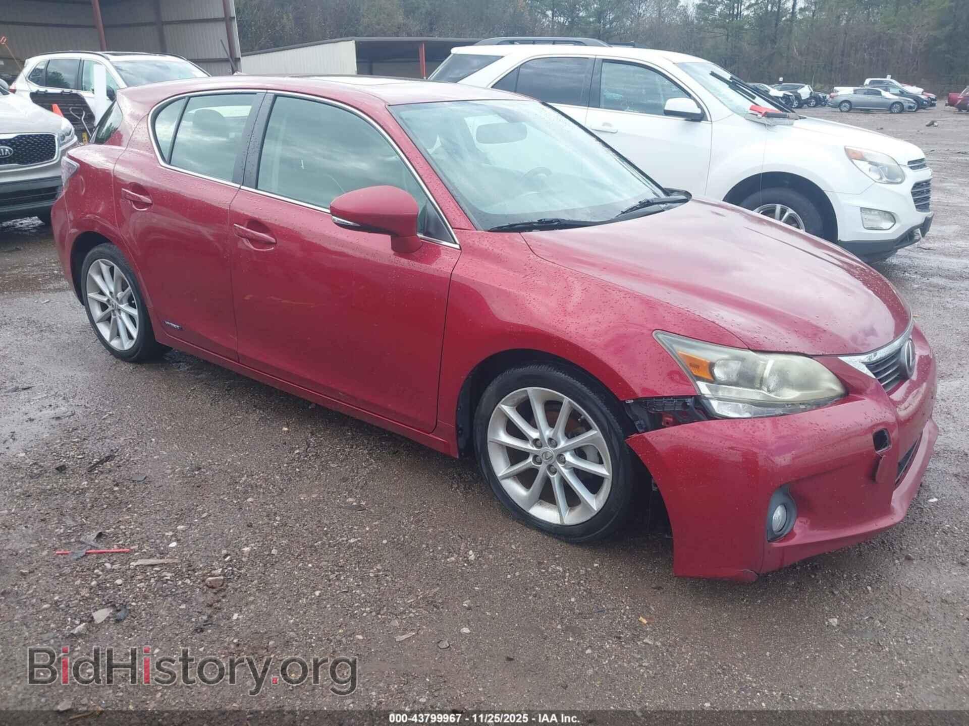 Фотография JTHKD5BH4D2137349 - LEXUS CT 200H 2013