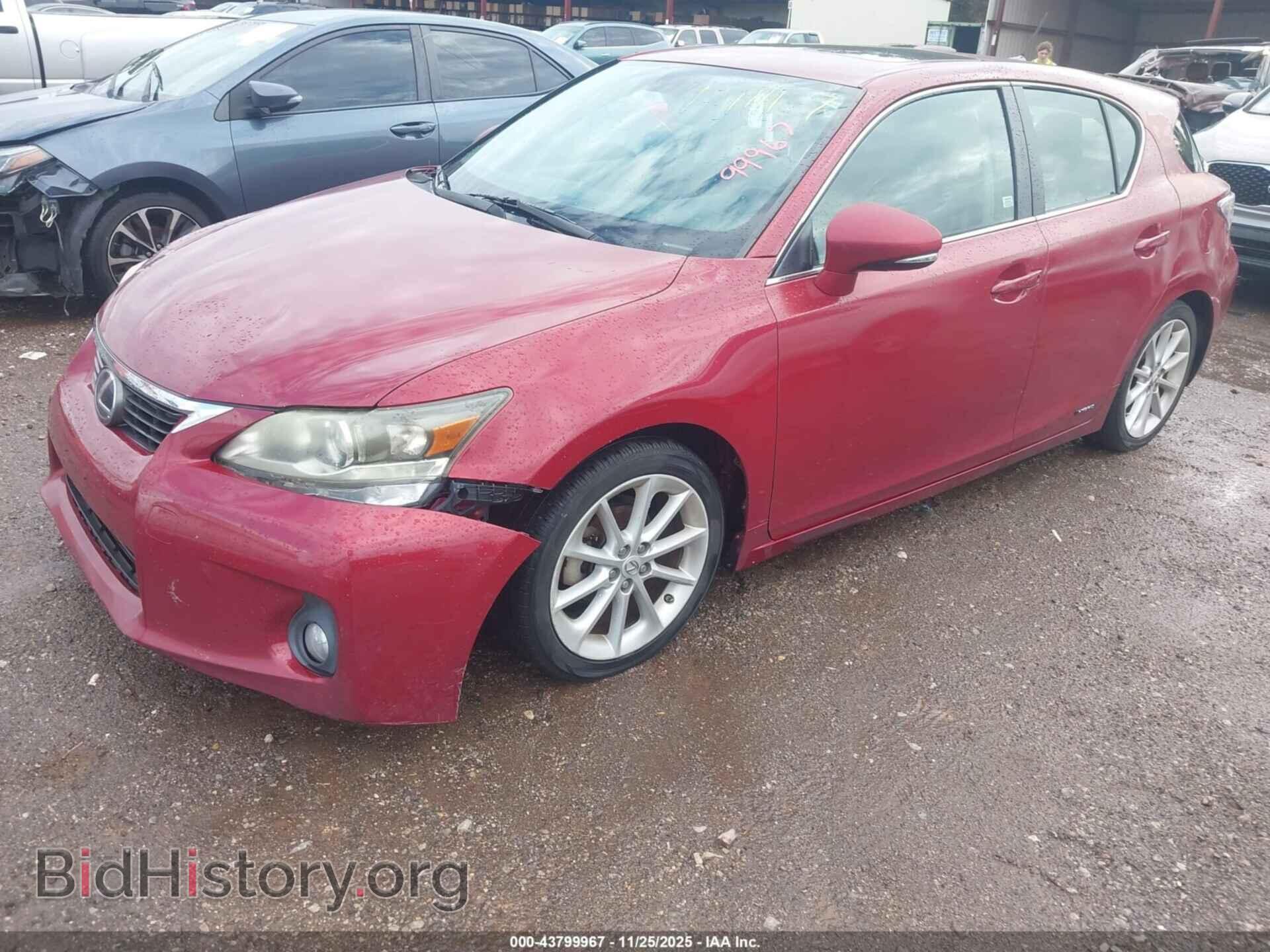 2013 LEXUS CT 200H - VIN: JTHKD5BH4D2137349 - Photo 2