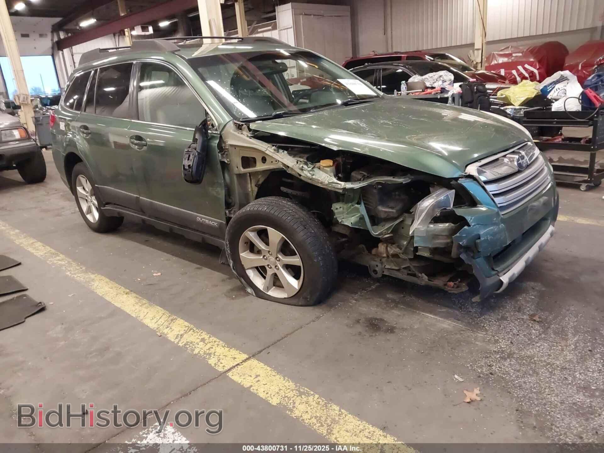 Photo 4S4BRBLCXE3312893 - SUBARU OUTBACK 2014