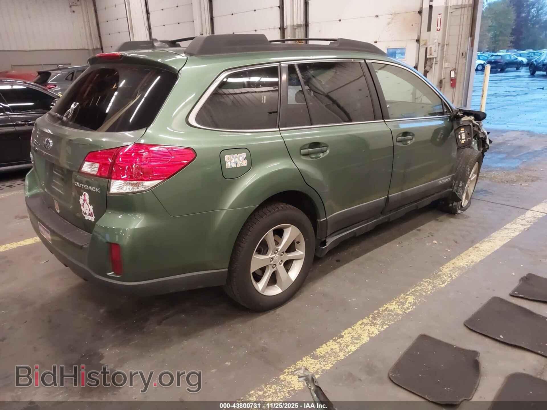2014 SUBARU OUTBACK - VIN: 4S4BRBLCXE3312893 - Фото 4