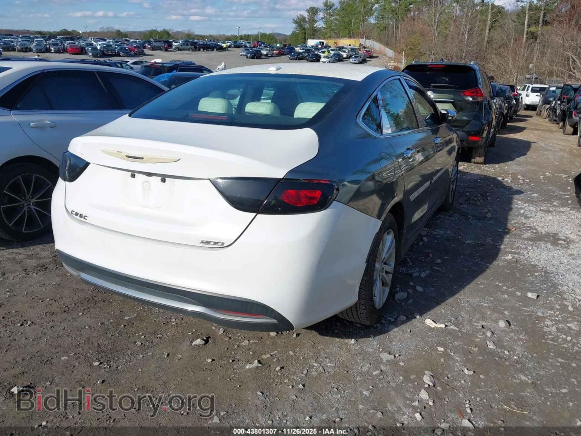 2015 CHRYSLER 200 - VIN: 1C3CCCAB6FN758379 - Фото 4
