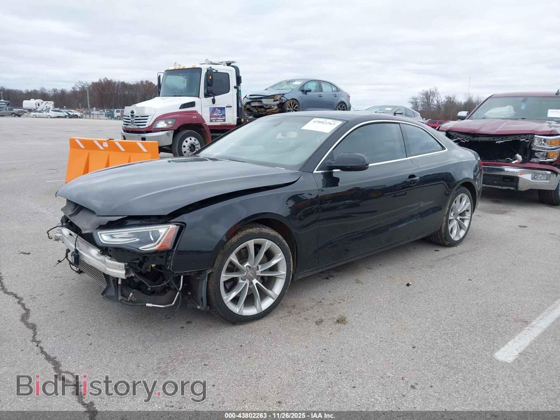 2013 AUDI A5 - VIN: WAULFAFR5DA041440 - Фото 2