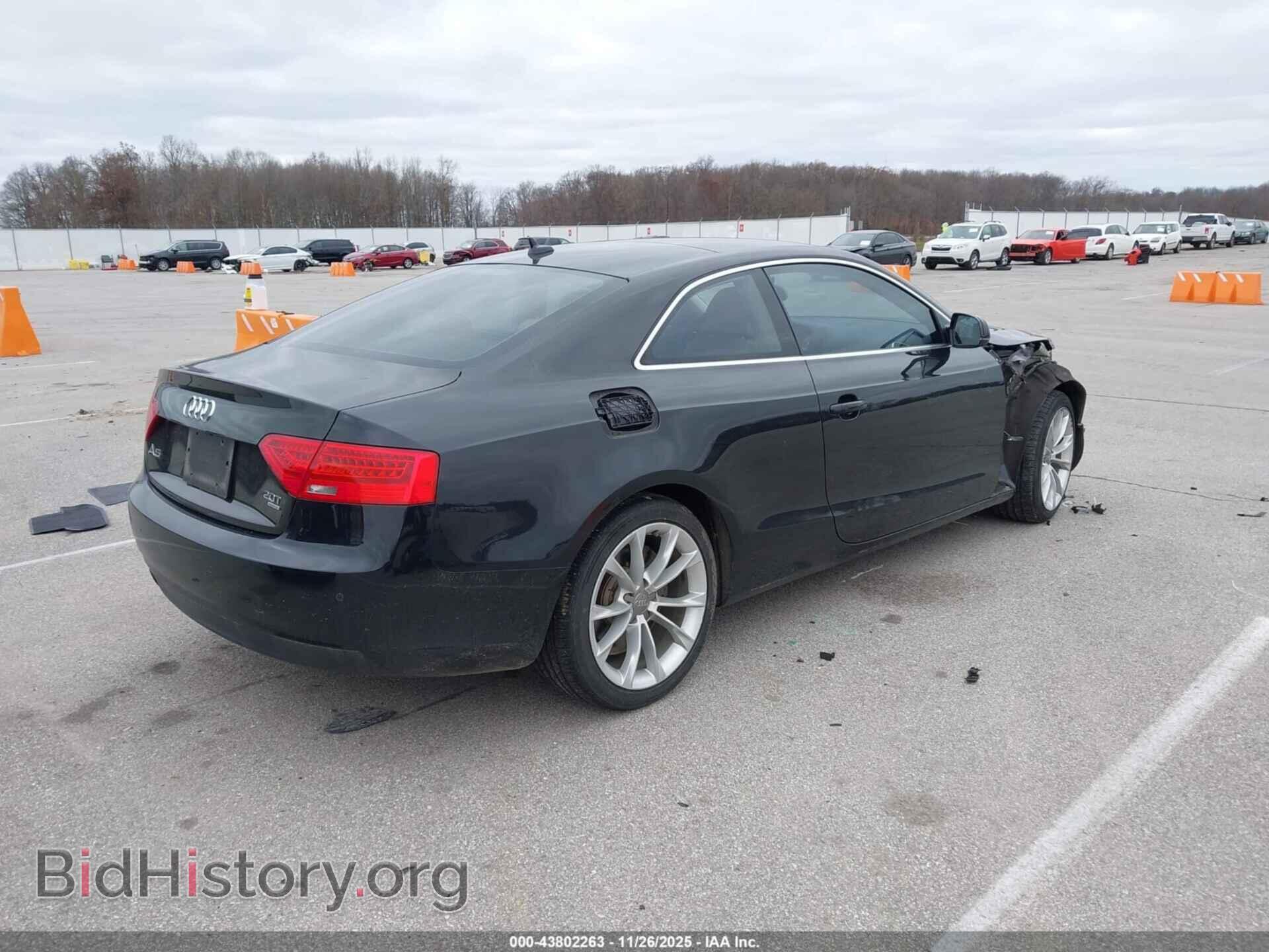 2013 AUDI A5 - VIN: WAULFAFR5DA041440 - Фото 4