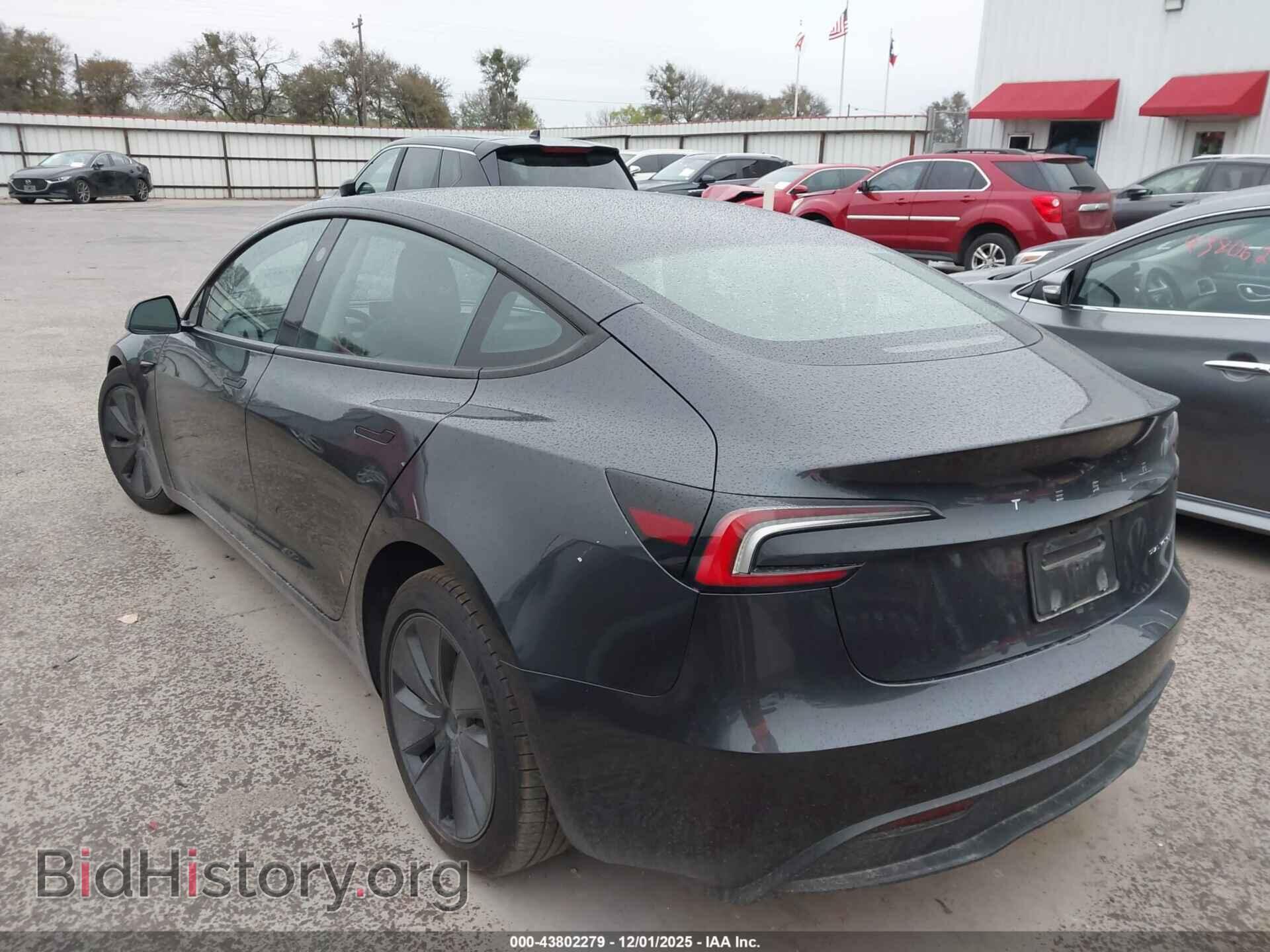 2024 TESLA MODEL 3 - VIN: 5YJ3E1EB1RF718248 - Фото 3
