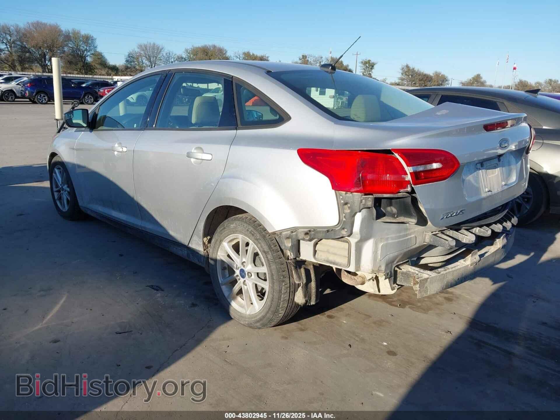 2018 FORD FOCUS - VIN: 1FADP3F26JL241929 - Фото 3
