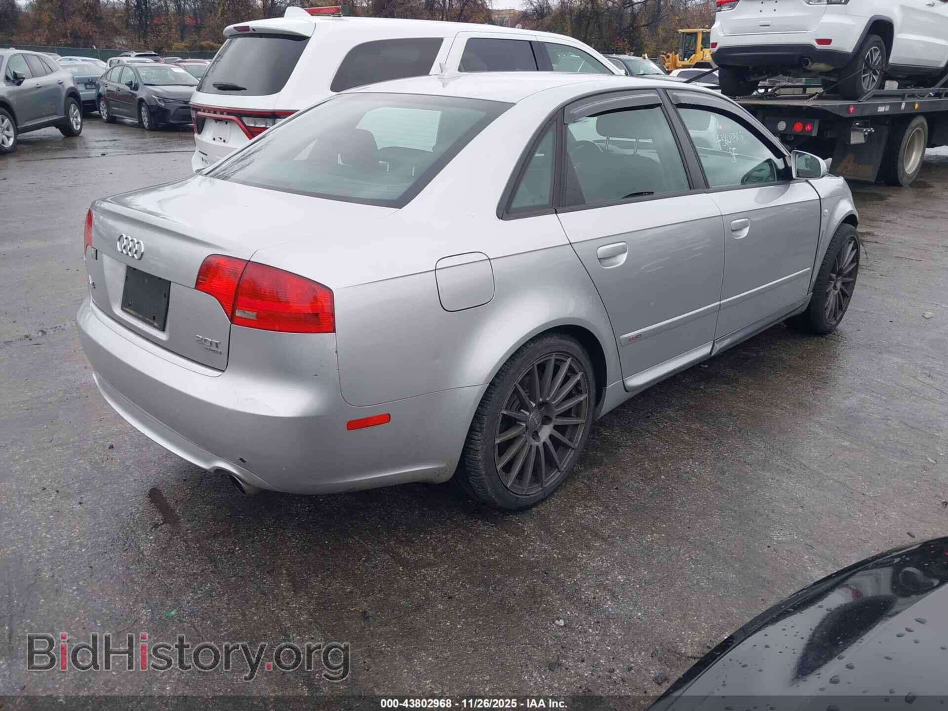 2007 AUDI A4 - VIN: WAUEF78E97A012887 - Photo 4
