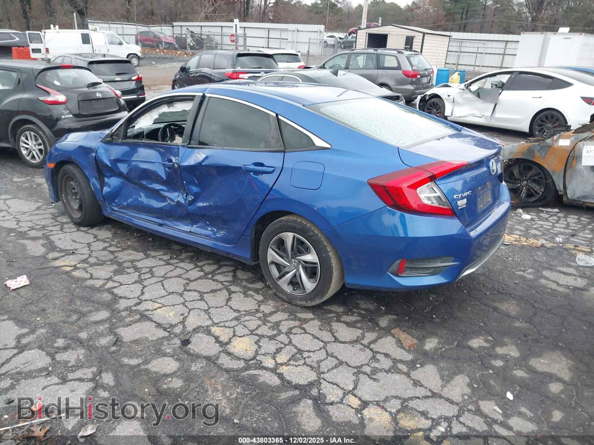 2019 HONDA CIVIC - VIN: 2HGFC2F6XKH600095 - Фото 3