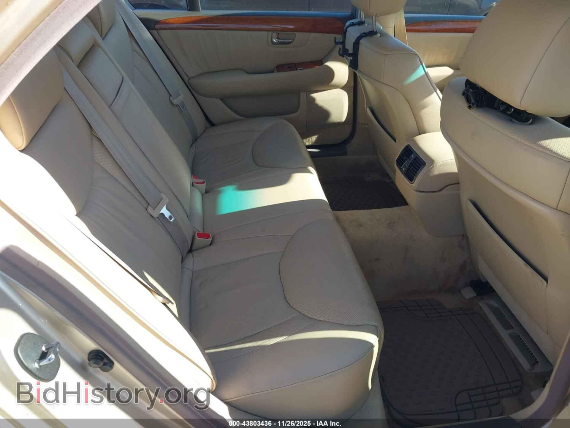 2005 LEXUS LS 430 - VIN: JTHBN36F155009628 - Фото 8
