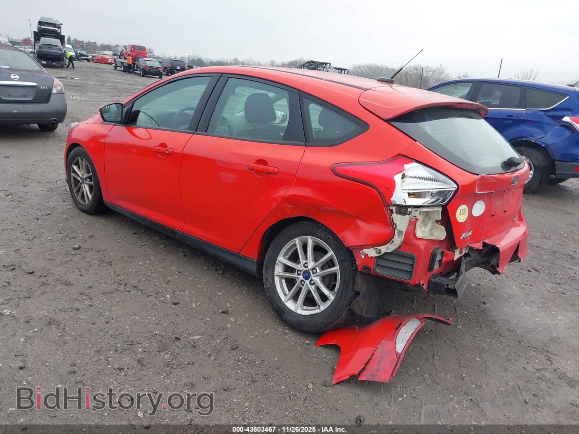 2016 FORD FOCUS - VIN: 1FADP3K23GL290956 - Фото 3
