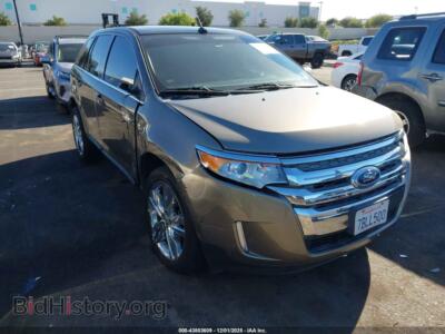 2013 Ford EDGE Limited, коричневый — VIN 2FMDK3KC8DBC34410, IAAI