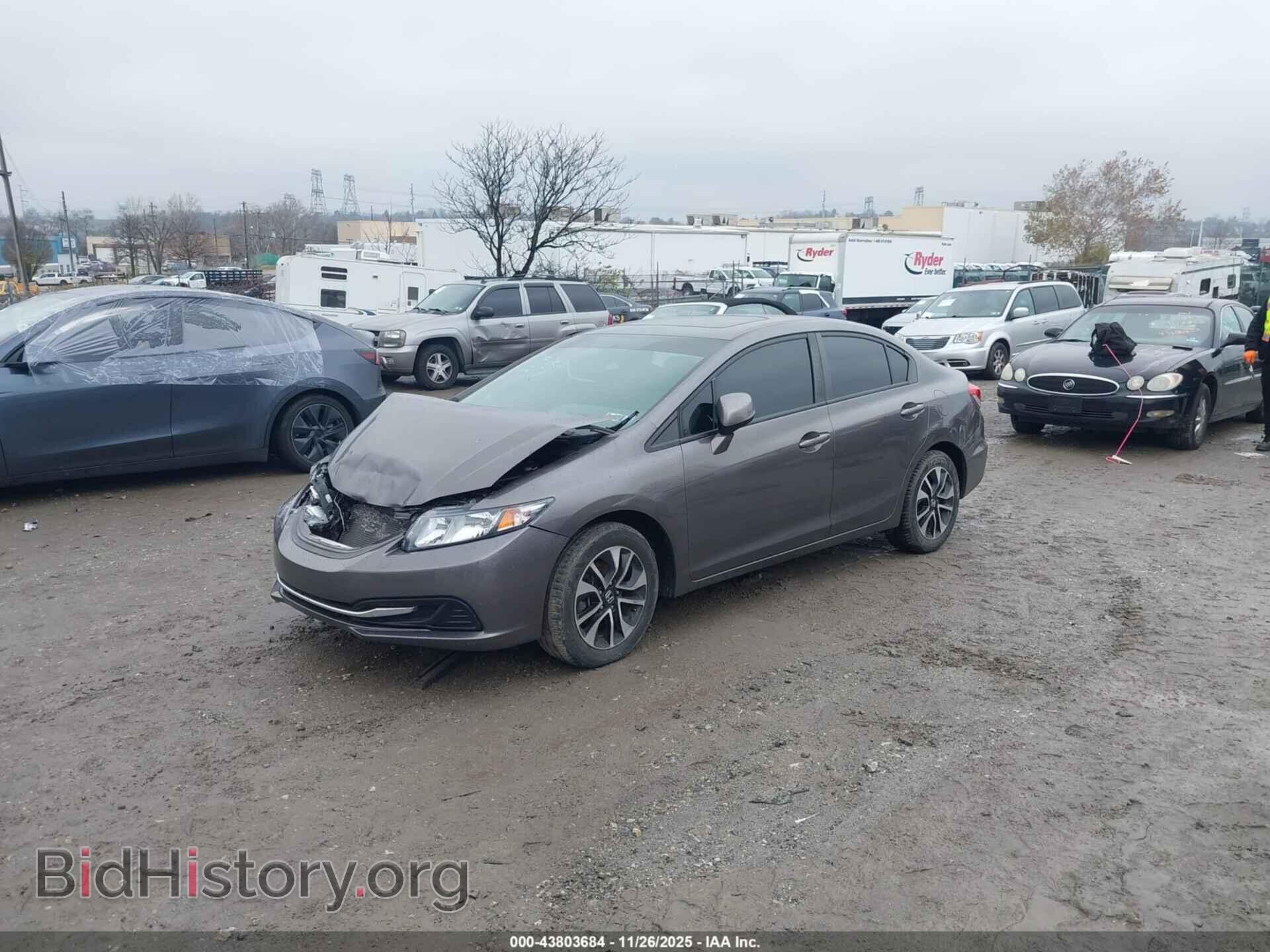 2013 HONDA CIVIC - VIN: 19XFB2F82DE273970 - Фото 2