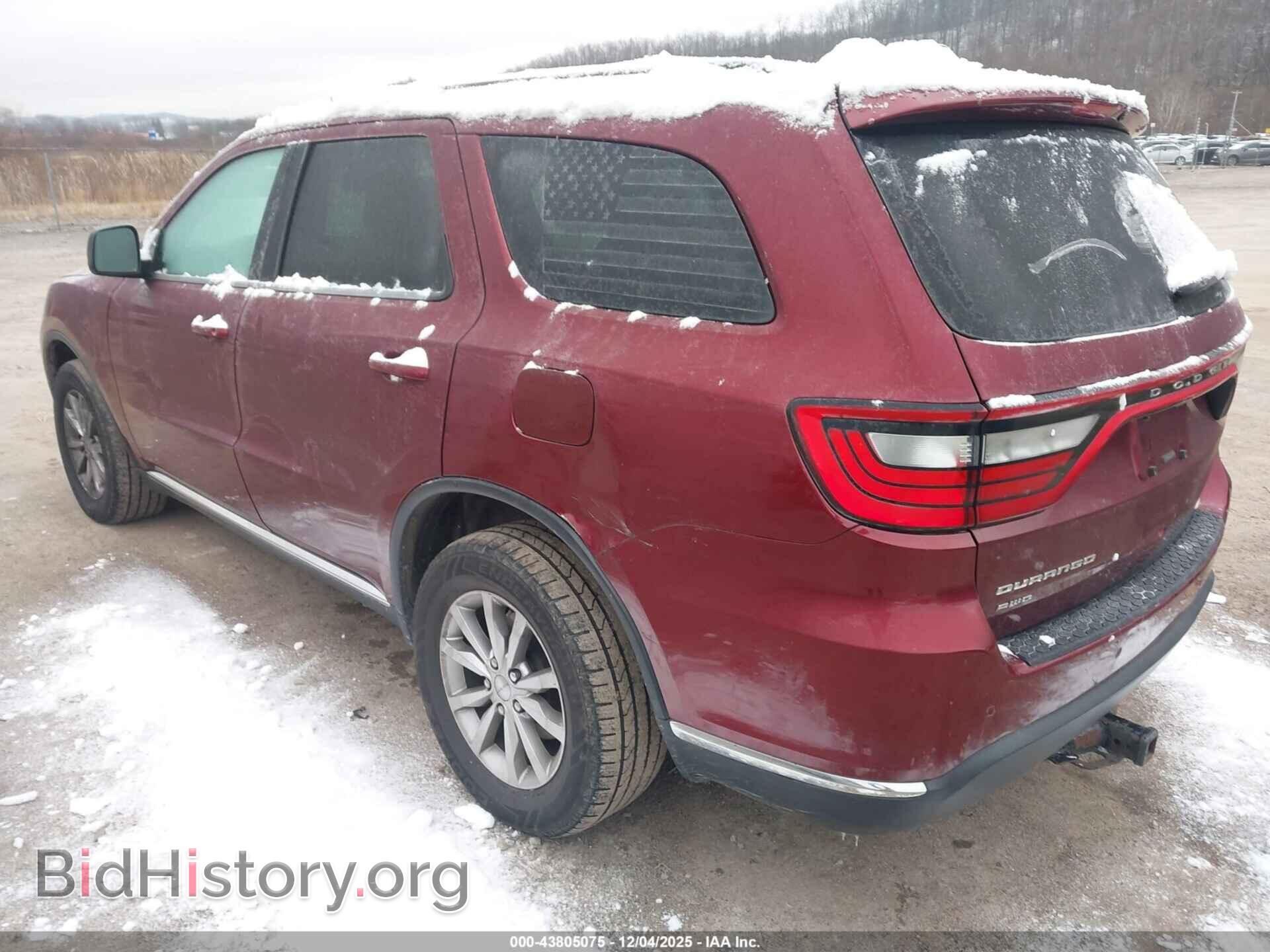 2016 DODGE DURANGO - VIN: 1C4RDJAG0GC341176 - Photo 3