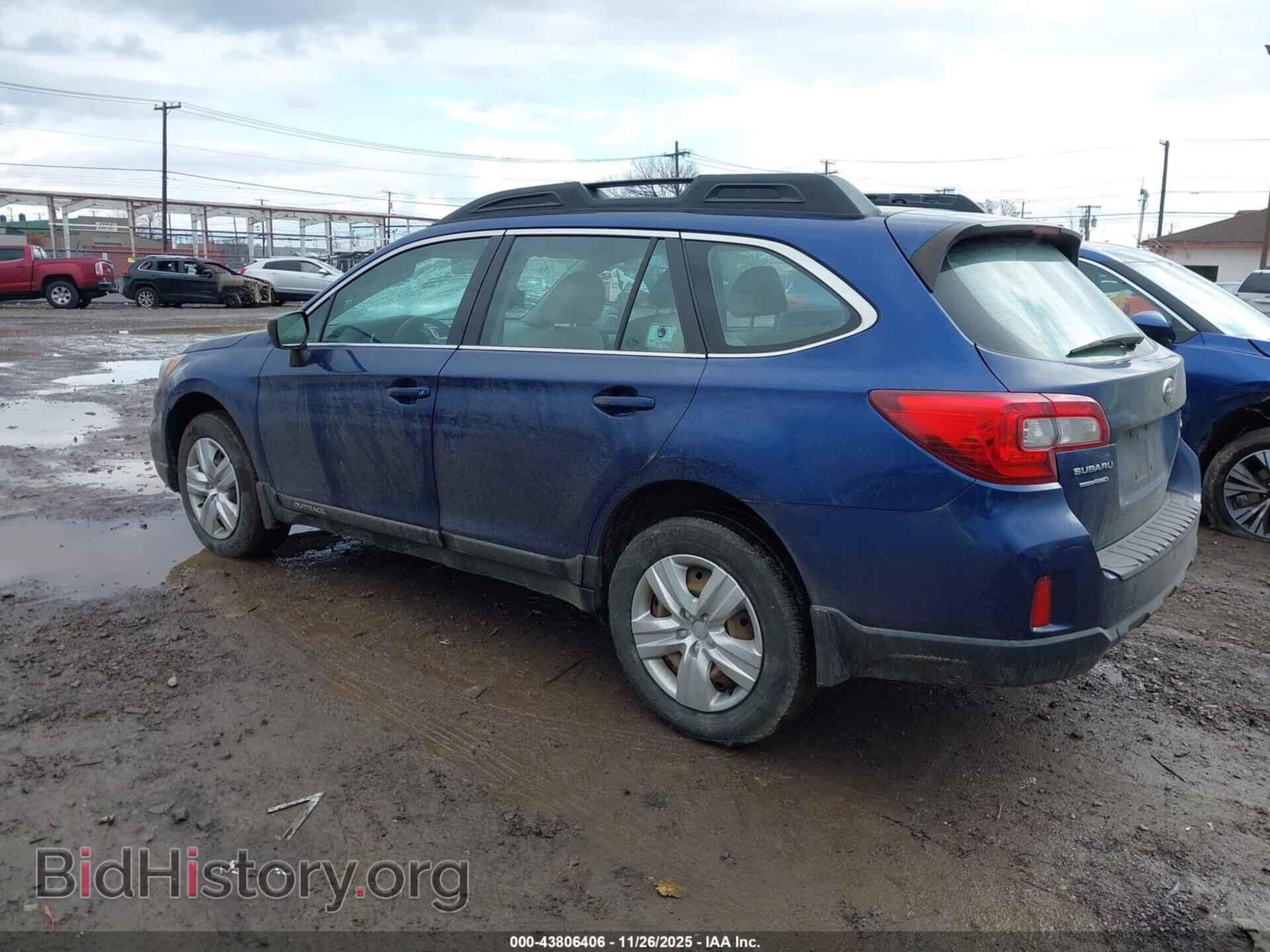 2016 SUBARU OUTBACK - VIN: 4S4BSAAC4G3226855 - Фото 3