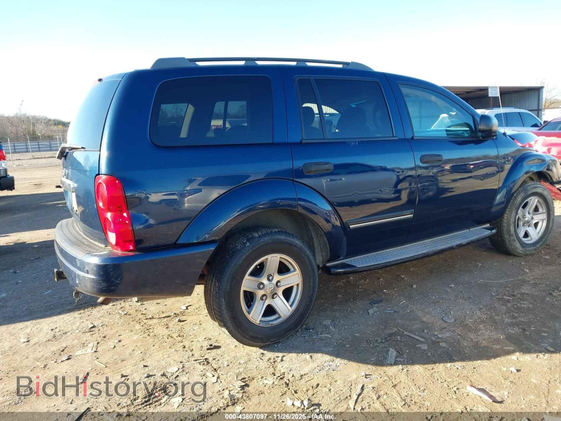 2005 DODGE DURANGO - VIN: 1D4HB58N55F519496 - Фото 4