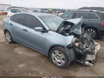 2013 Dodge DART SE, голубой — VIN 1C3CDFAA7DD312962, IAAI