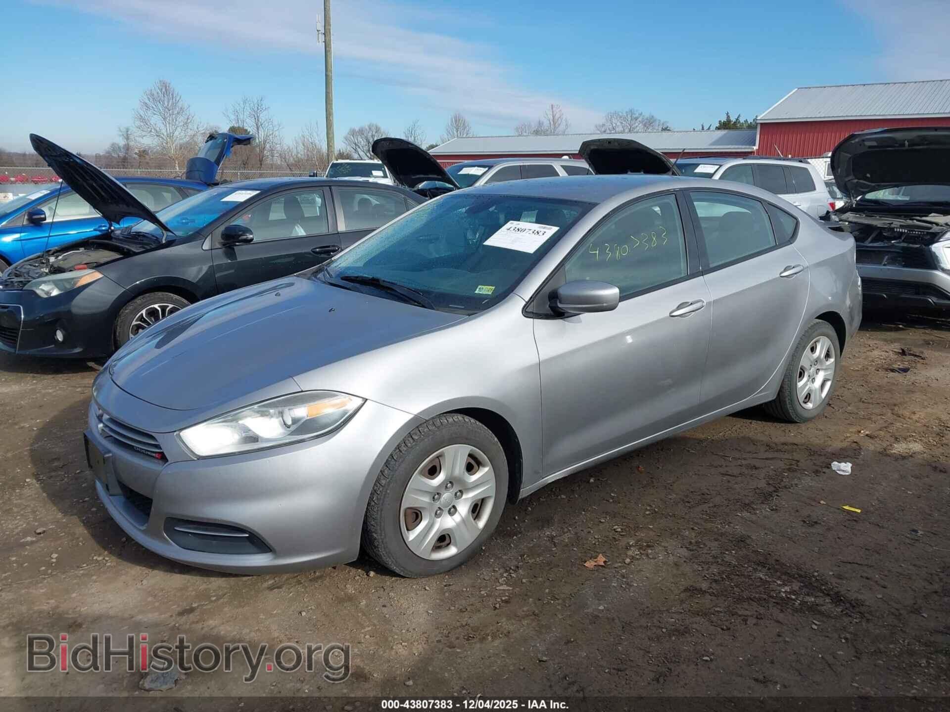 2016 DODGE DART - VIN: 1C3CDFAA6GD564741 - Фото 2