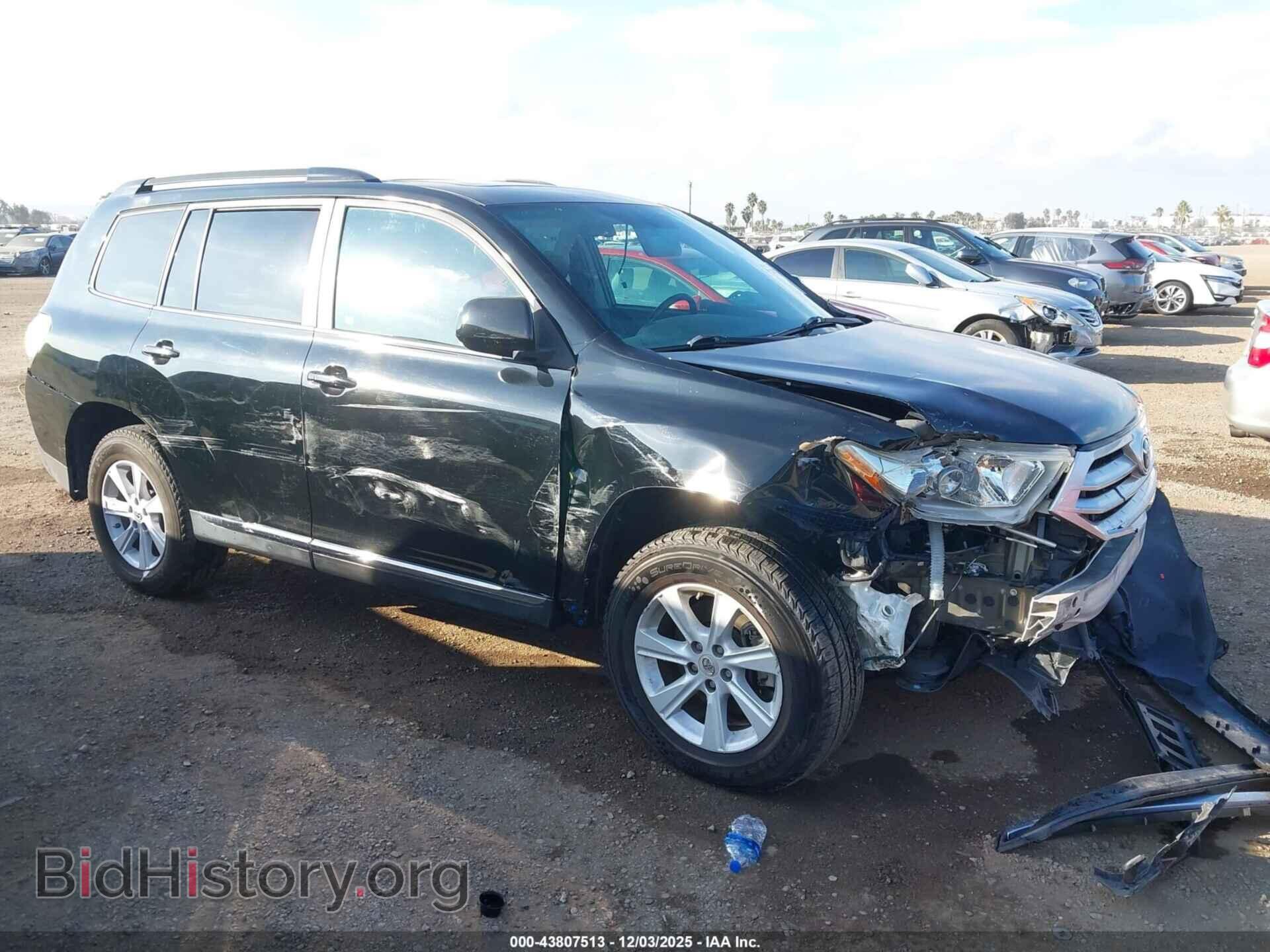 Фотография 5TDBK3EH7CS169551 - TOYOTA HIGHLANDER 2012