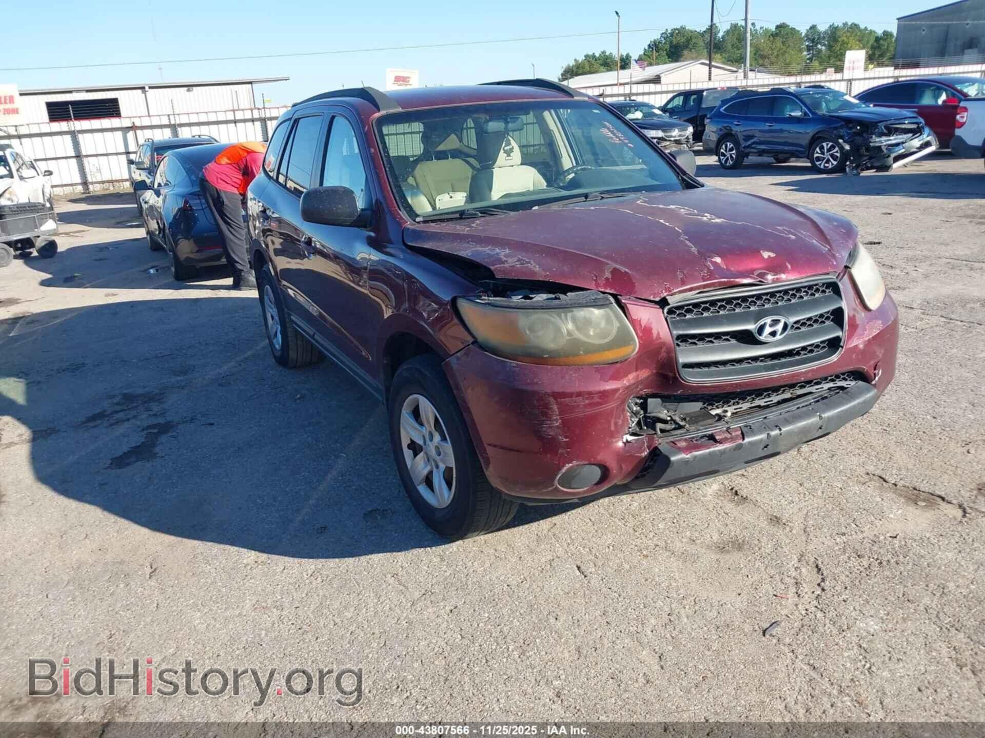 Photo 5NMSG13D19H281182 - HYUNDAI SANTA FE 2009
